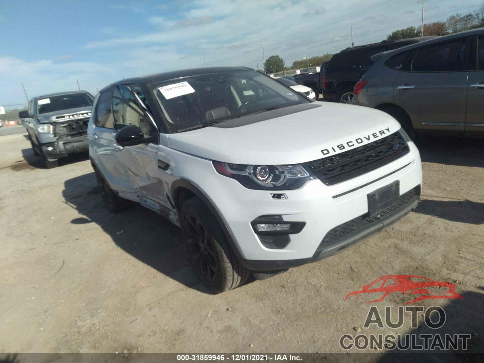 LAND ROVER DISCOVERY SPORT 2017 - SALCR2BG9HH662805