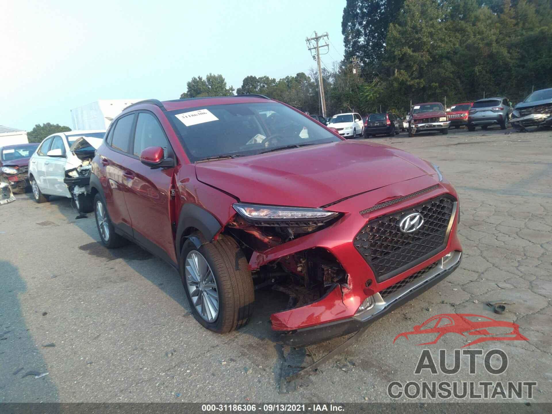 HYUNDAI KONA 2021 - KM8K62AA7MU621448