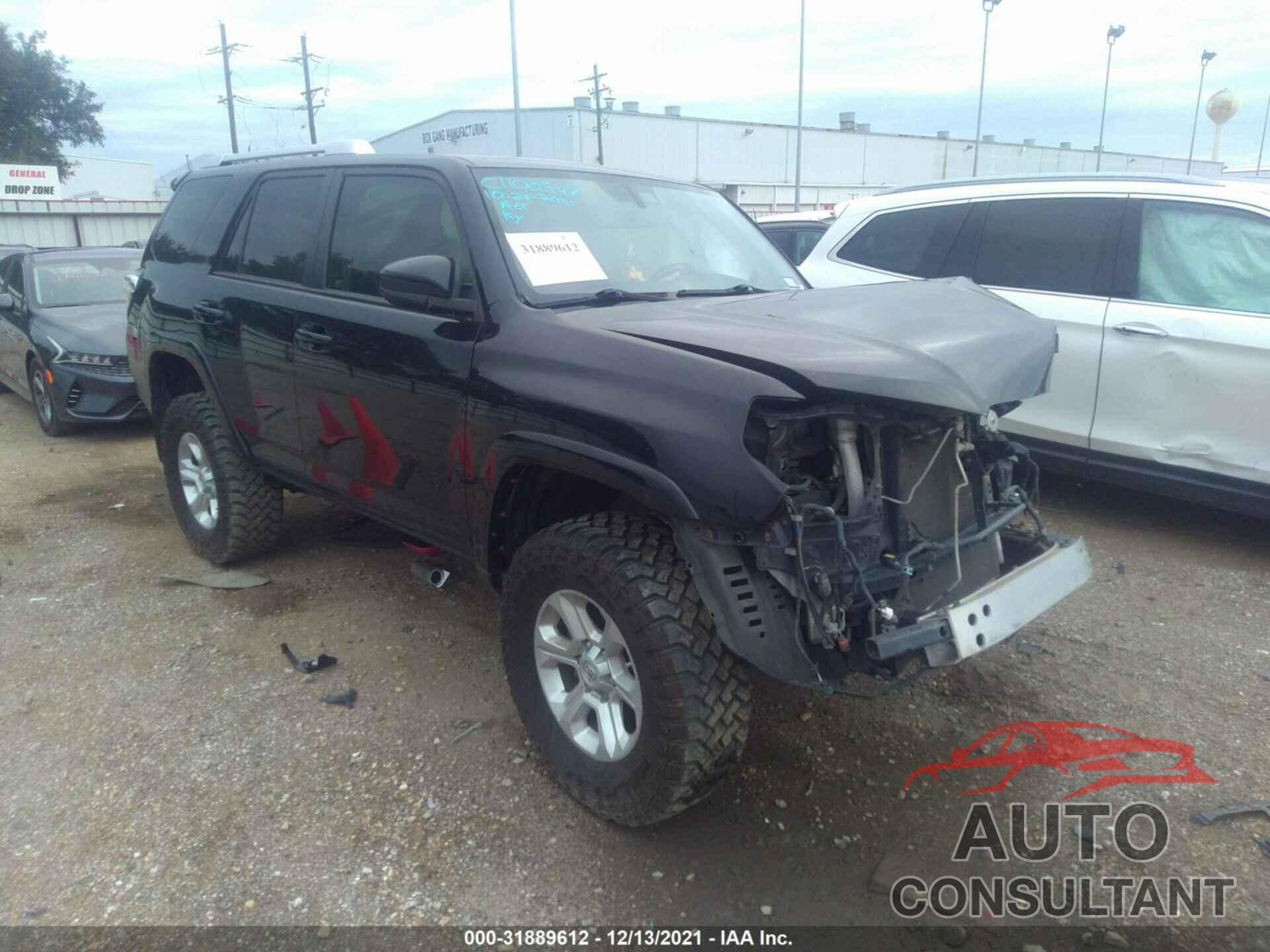 TOYOTA 4RUNNER 2017 - JTEZU5JR1H5156175