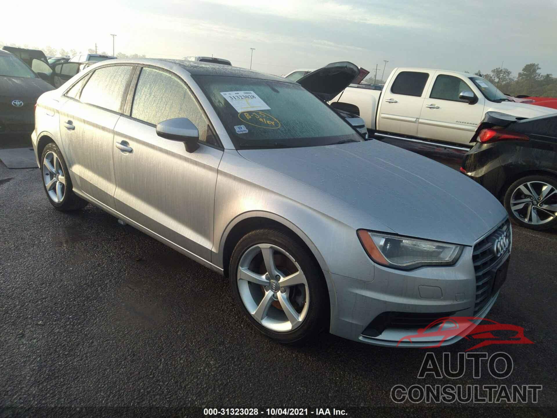 AUDI A3 2016 - WAUA7GFF0G1053822