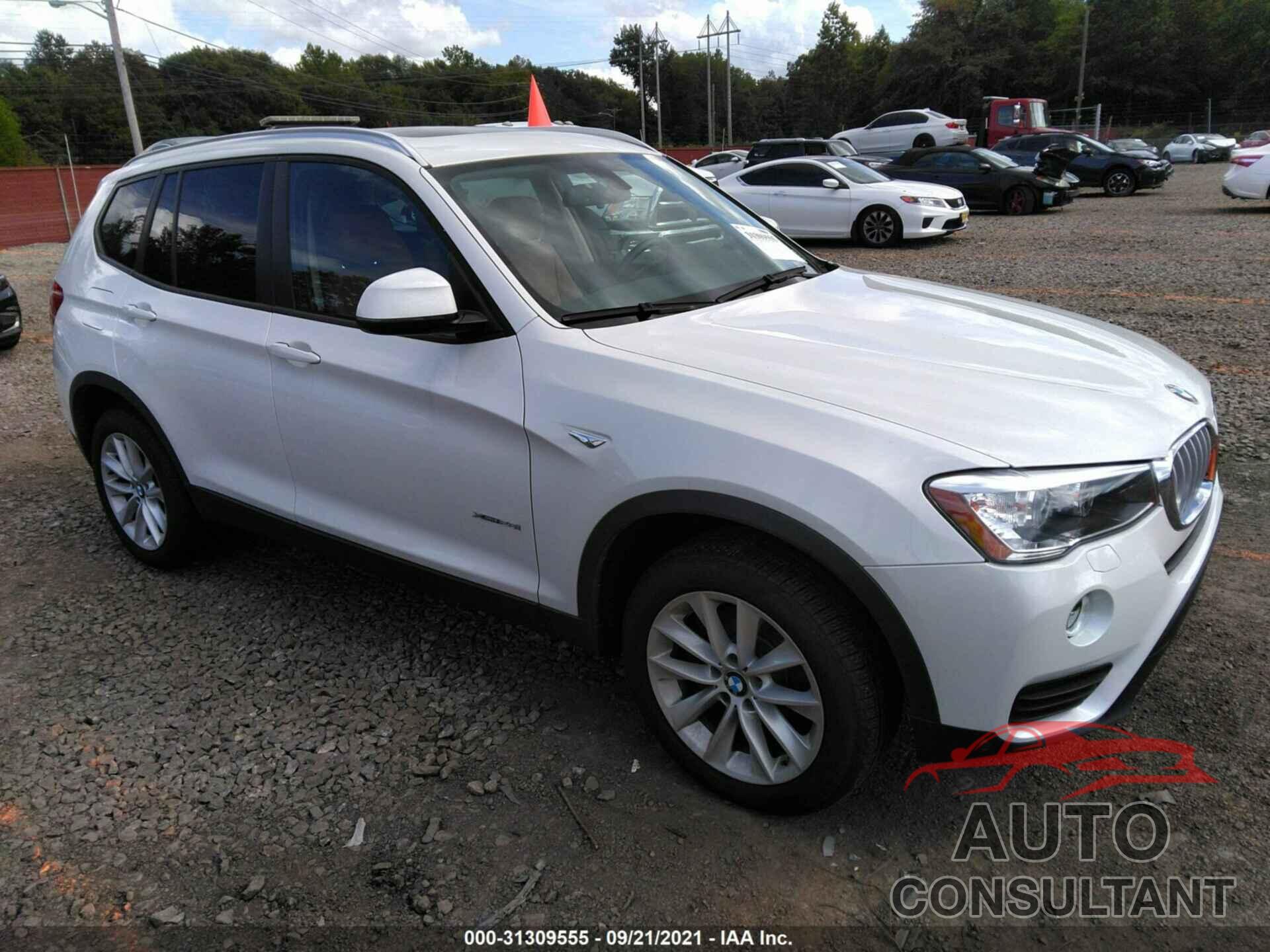 BMW X3 2017 - 5UXWX9C31H0T24276