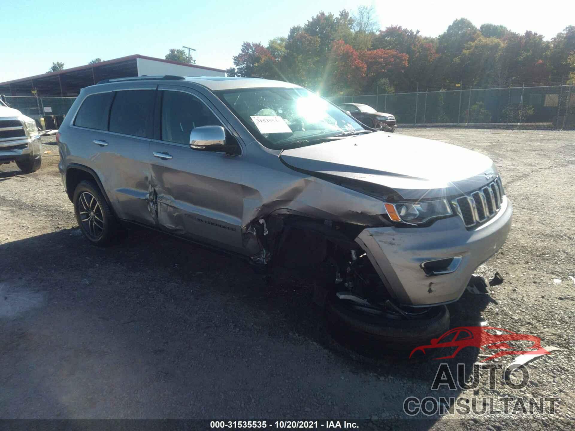 JEEP GRAND CHEROKEE 2017 - 1C4RJFBG2HC789909