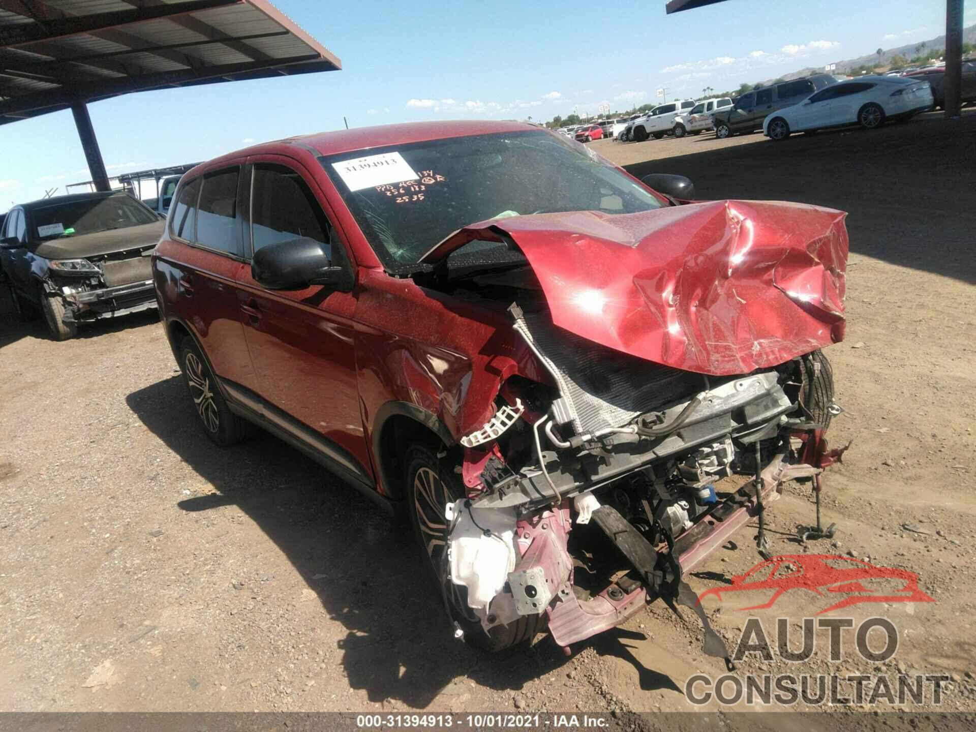 MITSUBISHI OUTLANDER 2017 - JA4AD2A31HZ032535