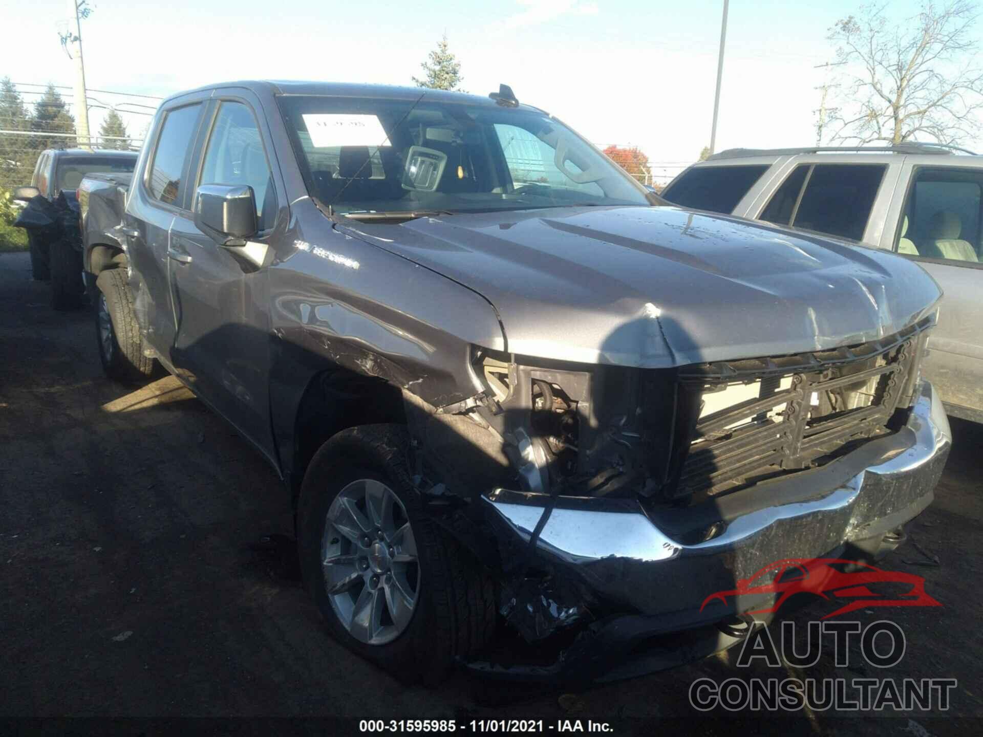 CHEVROLET SILVERADO 1500 2021 - 3GCPYDEK1MG121145
