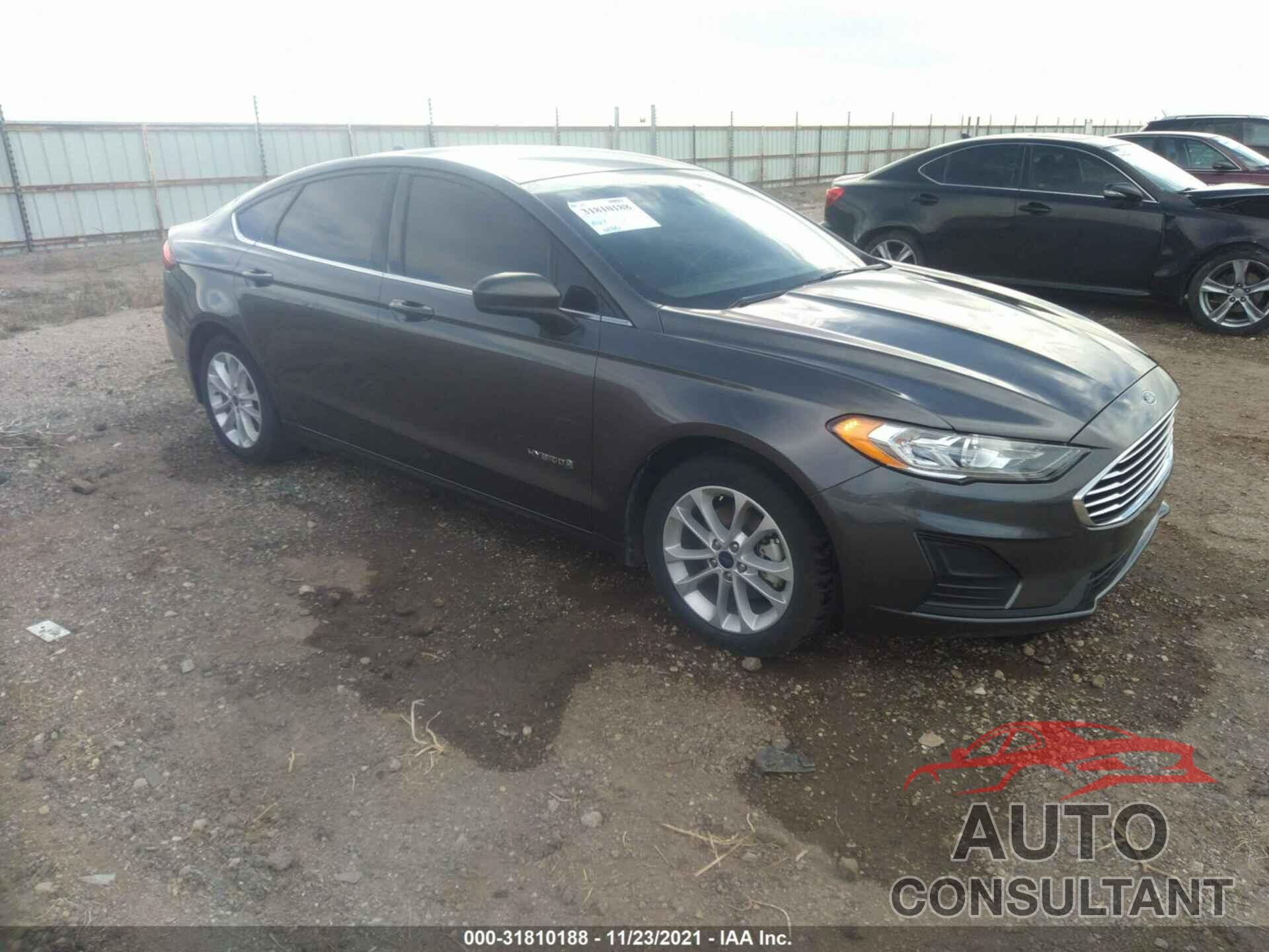 FORD FUSION HYBRID 2019 - 3FA6P0LU6KR225469