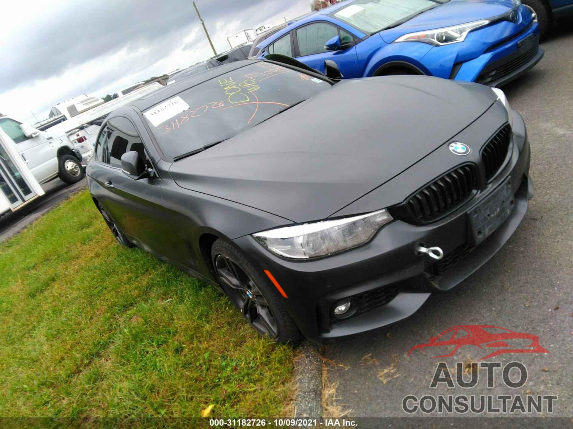 BMW 4 SERIES 2018 - WBA4W9C56JAB95027