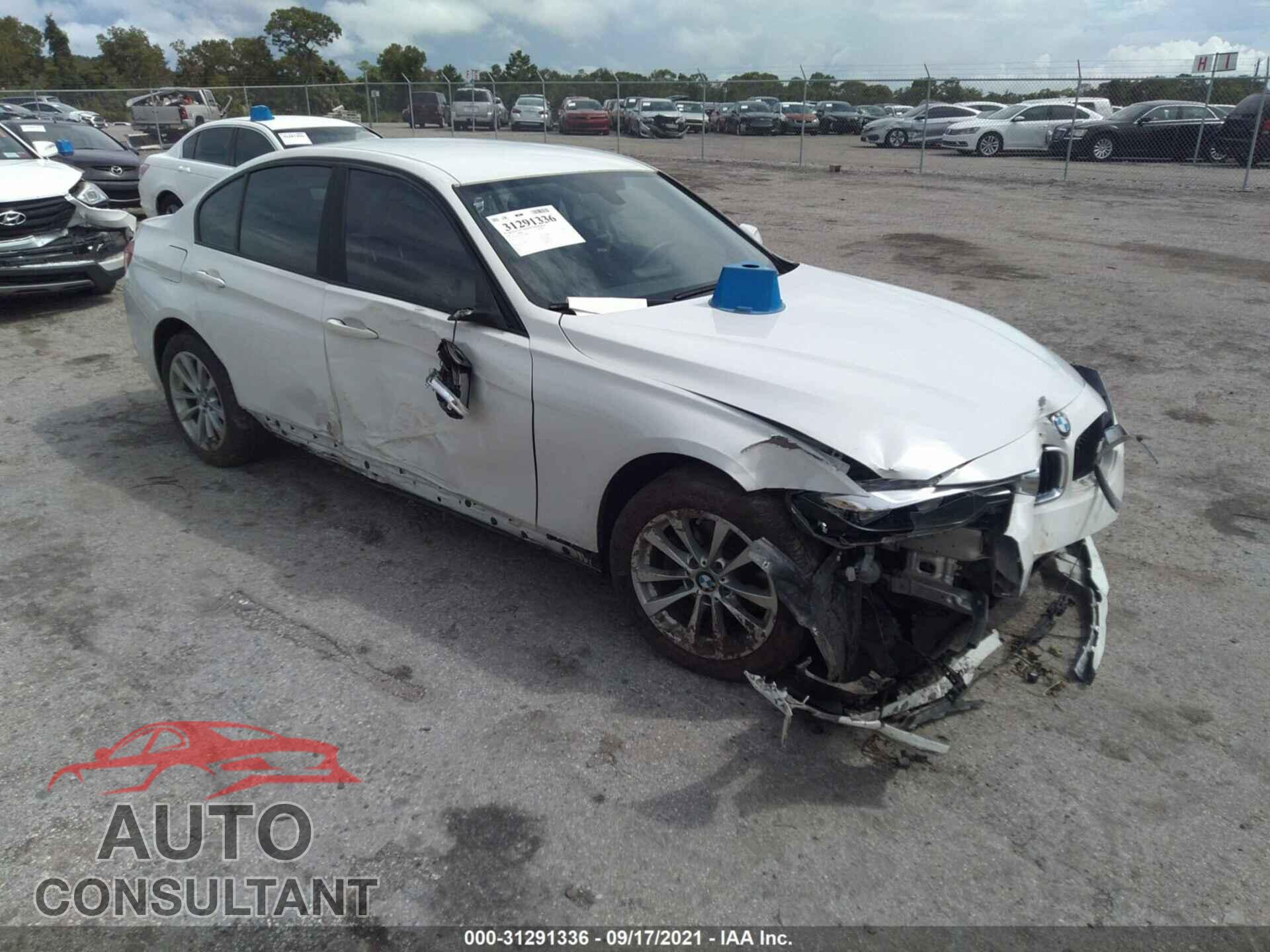 BMW 3 SERIES 2016 - WBA8E5G5XGNU20944