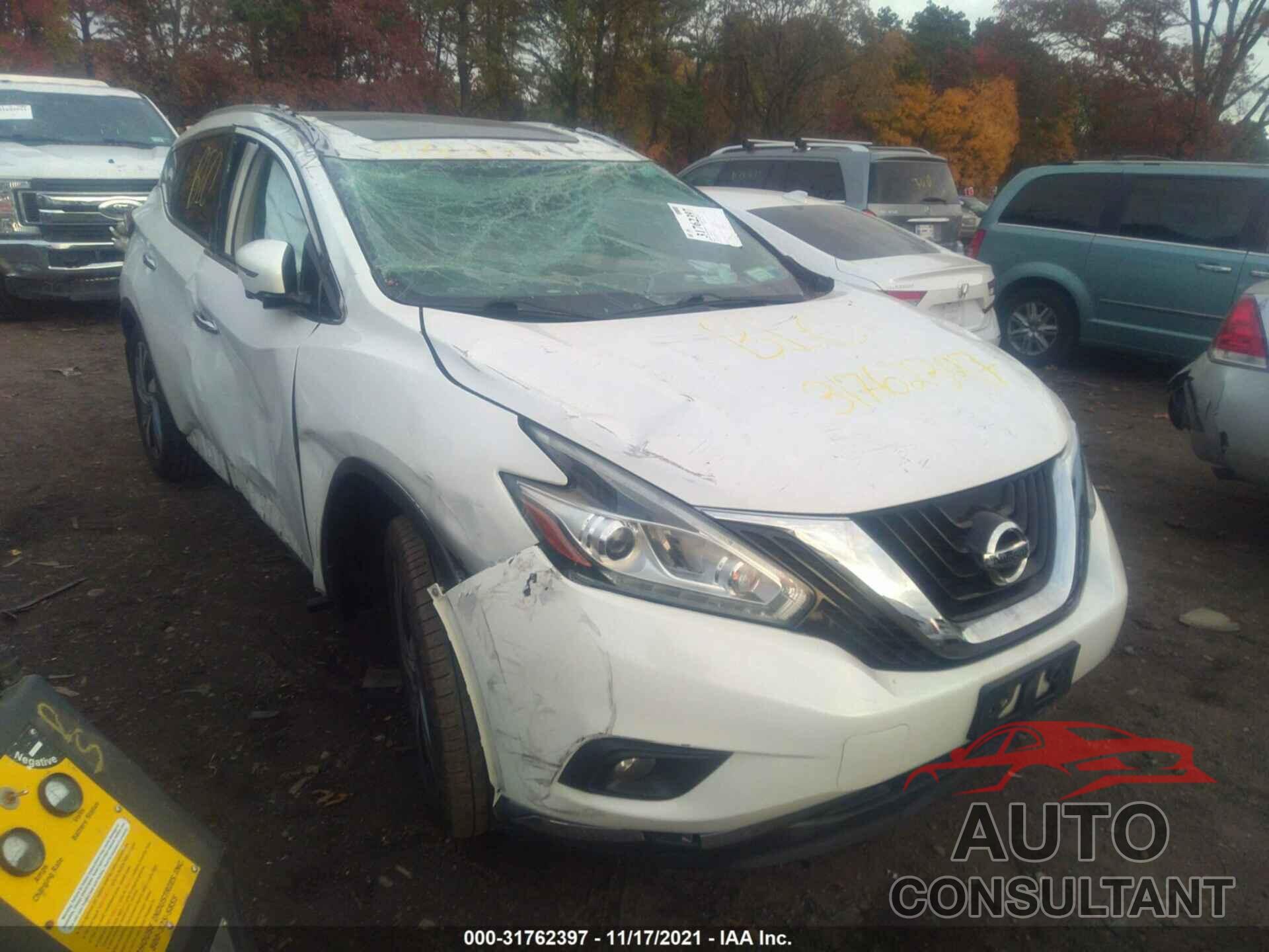 NISSAN MURANO 2016 - 5N1AZ2MH7GN120909