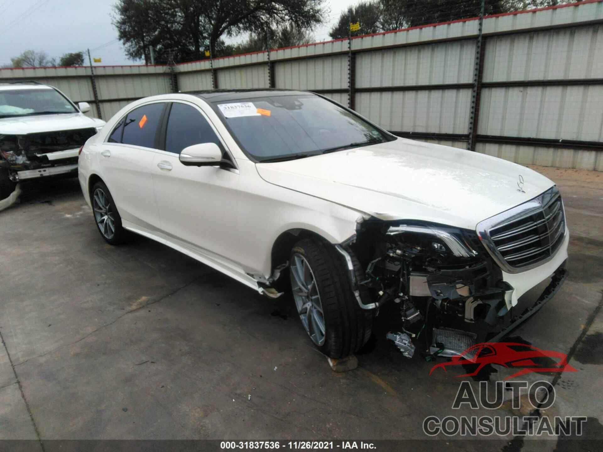 MERCEDES-BENZ S-CLASS 2018 - WDDUG8DB6JA410410