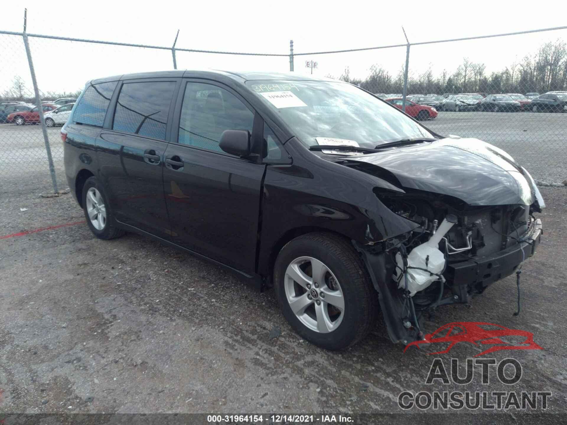 TOYOTA SIENNA 2020 - 5TDZZ3DC1LS076010