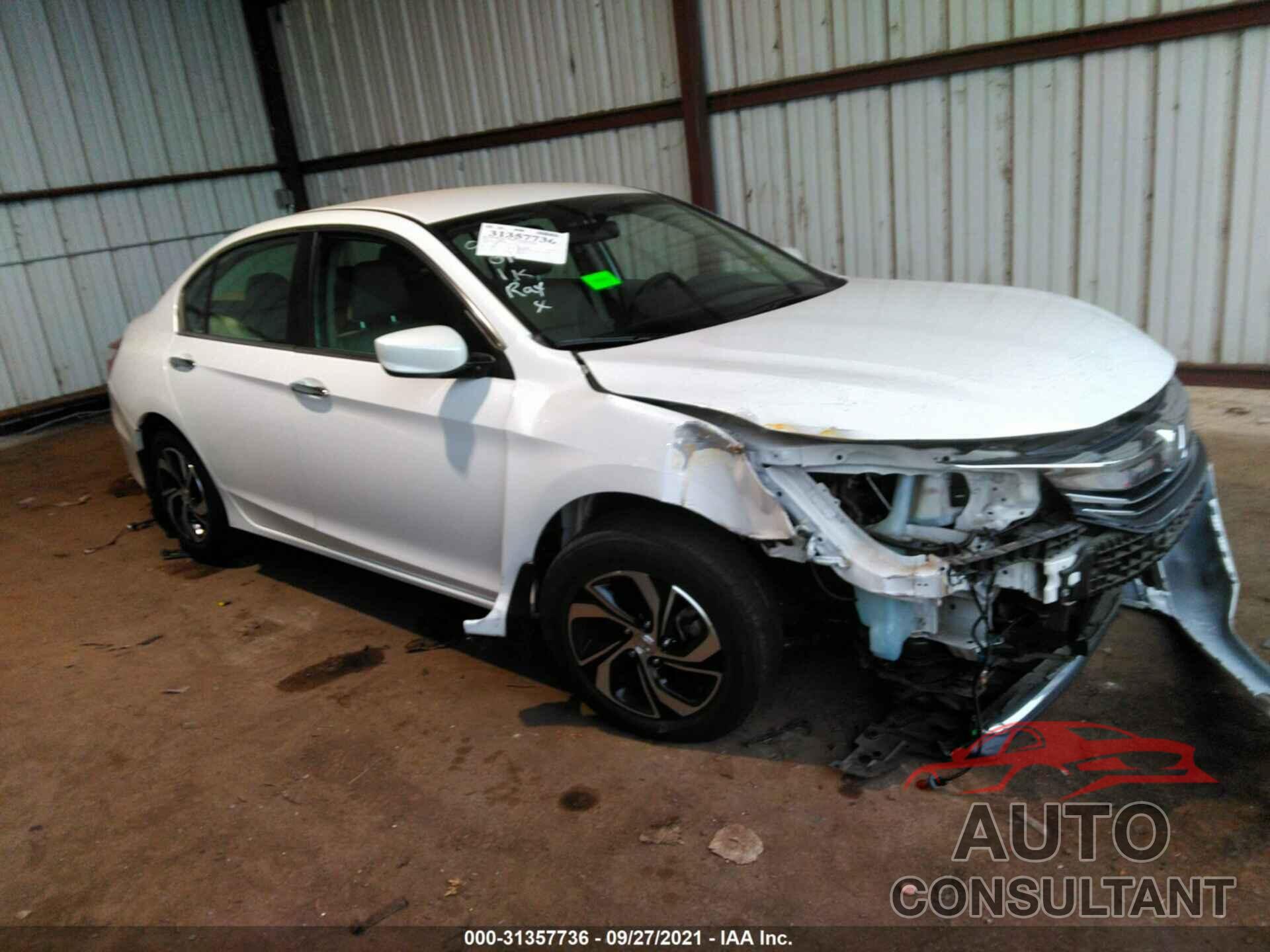 HONDA ACCORD SEDAN 2016 - 1HGCR2F33GA008518