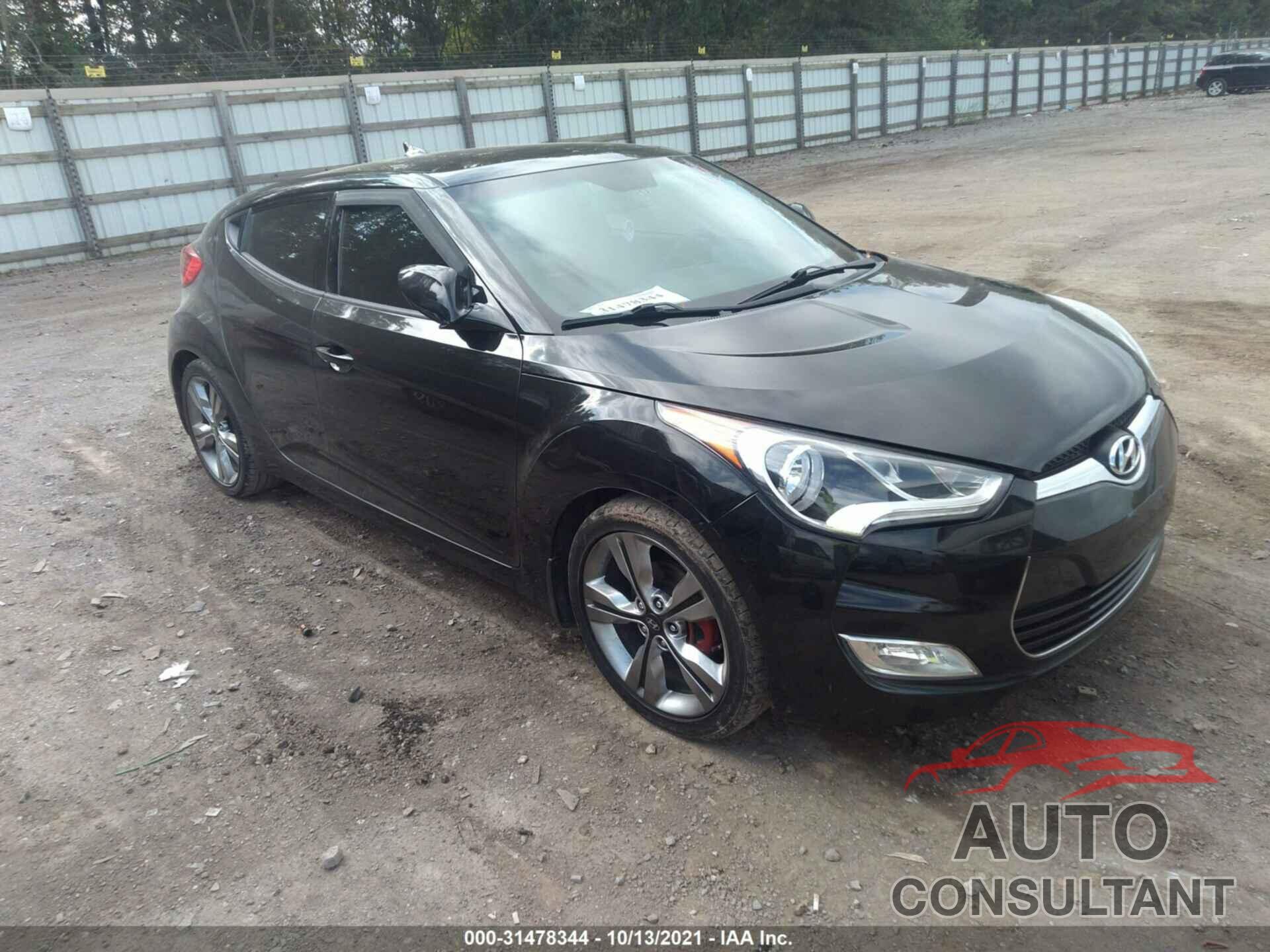 HYUNDAI VELOSTER 2016 - KMHTC6AD1GU248409