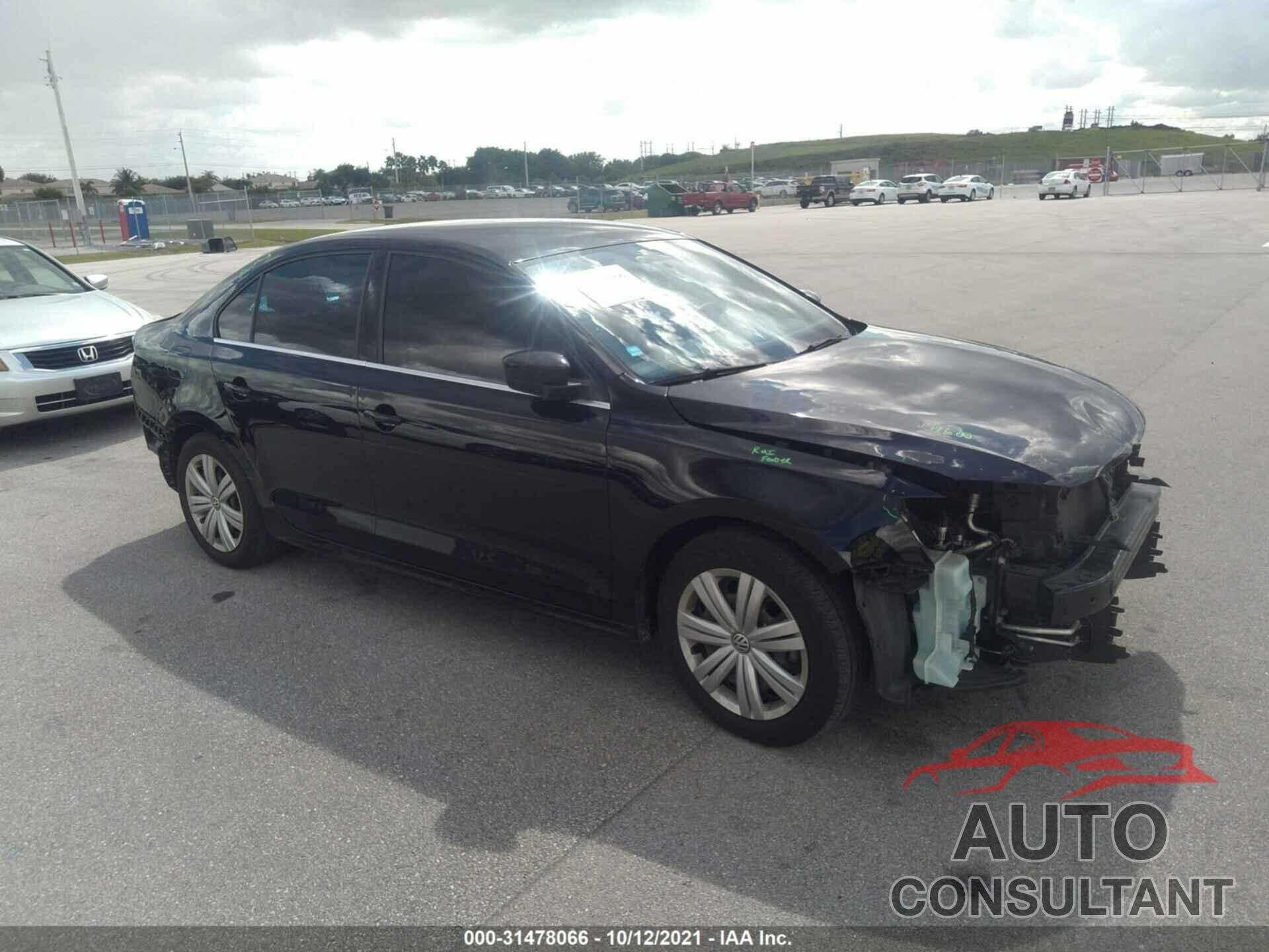 VOLKSWAGEN JETTA 2017 - 3VW2B7AJ2HM410372