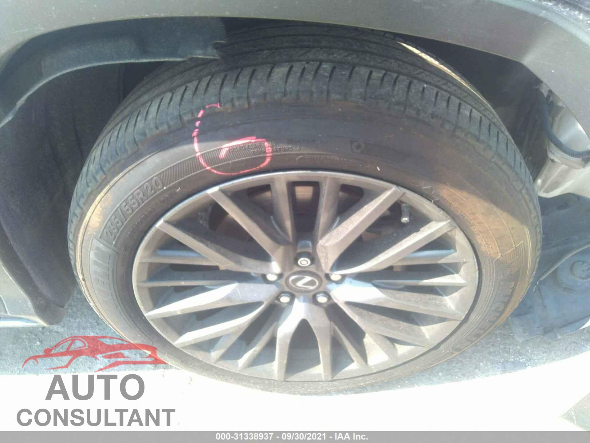 LEXUS RX 2017 - 2T2ZZMCA2HC065051