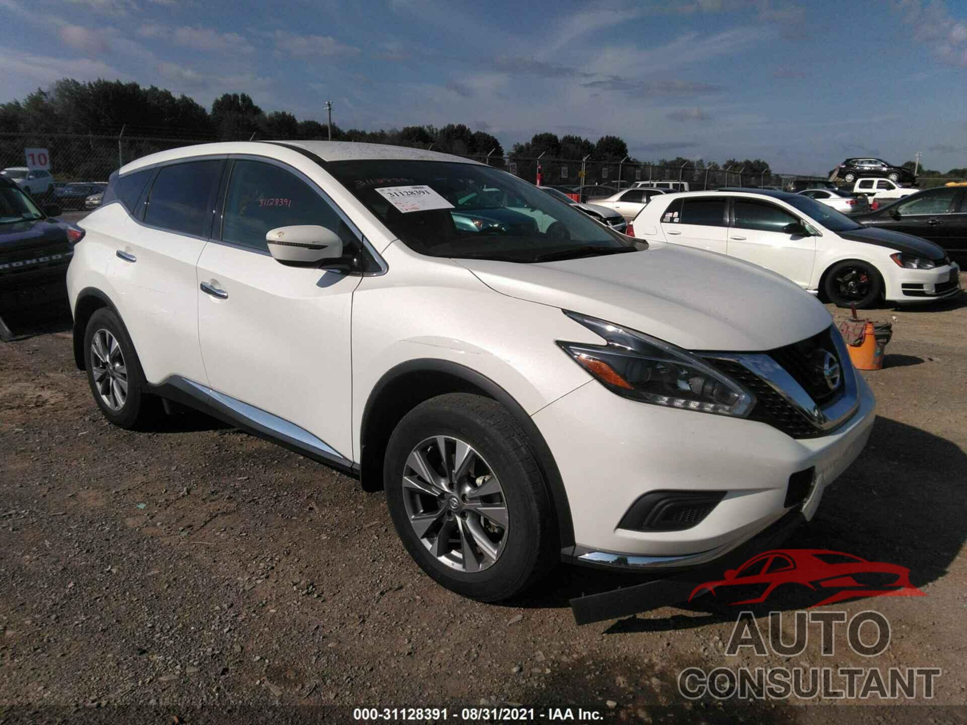 NISSAN MURANO 2018 - 5N1AZ2MGXJN159122