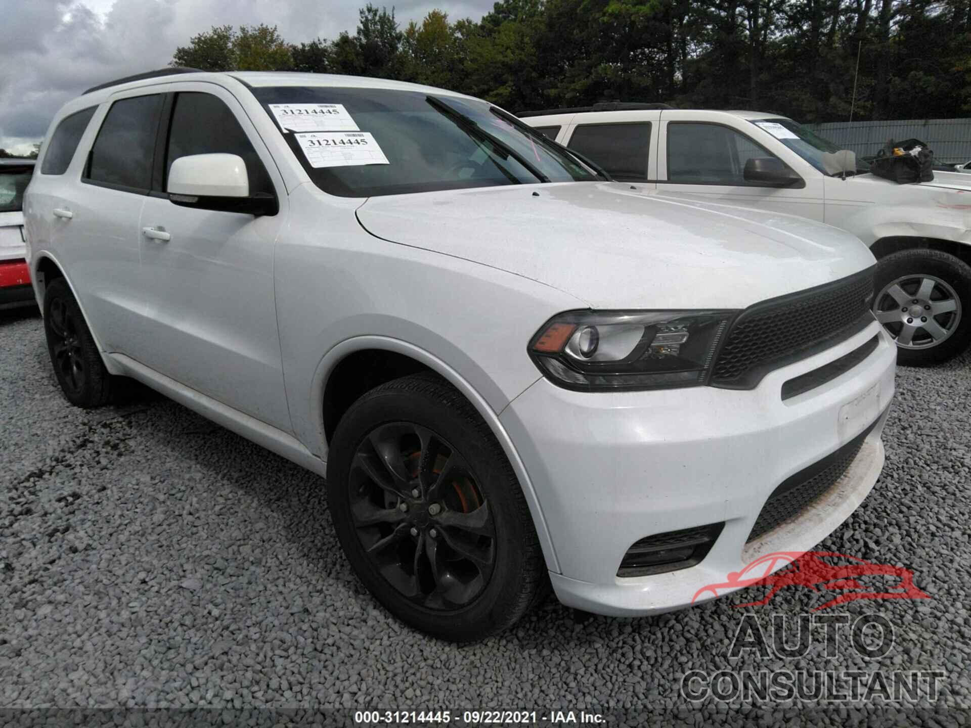 DODGE DURANGO 2019 - 1C4RDJDGXKC821570