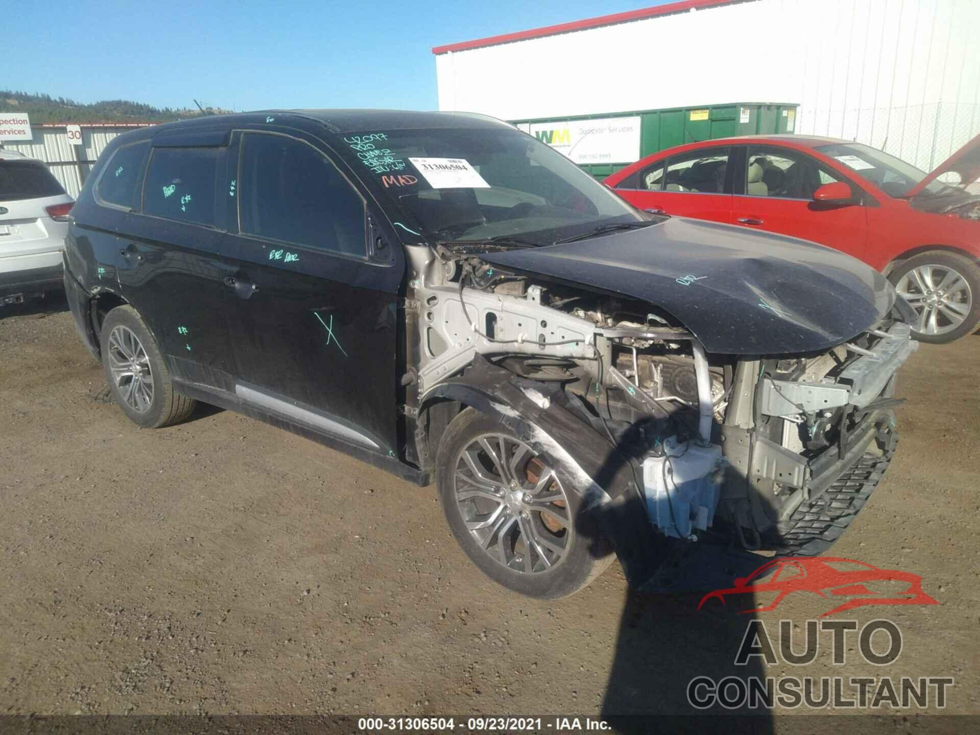 MITSUBISHI OUTLANDER 2016 - JA4JZ4AX8GZ022437