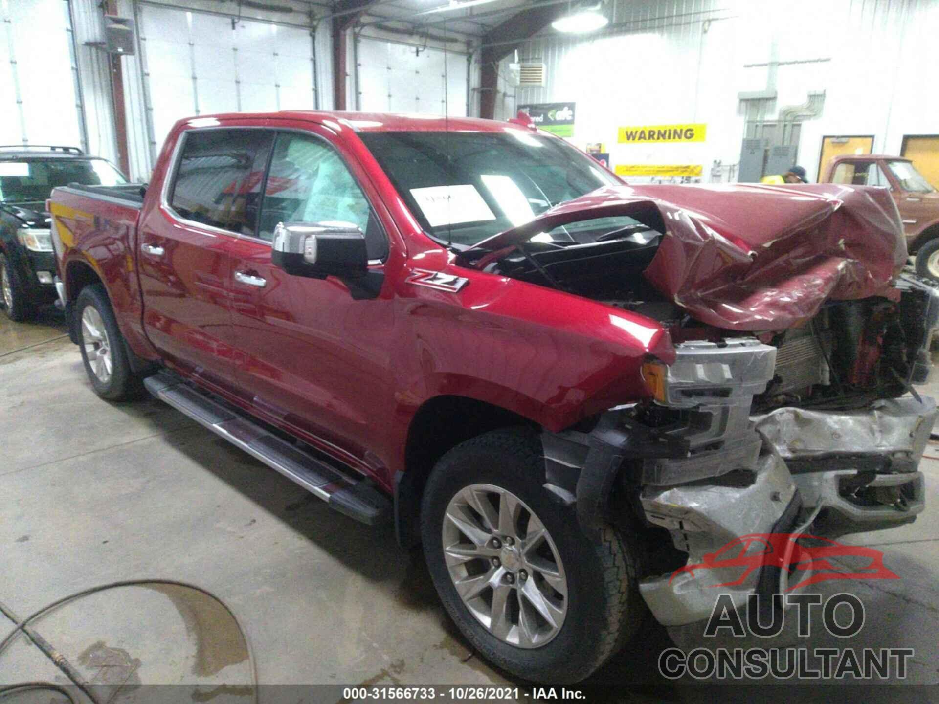 CHEVROLET SILVERADO 1500 2021 - 3GCUYGET4MG279640