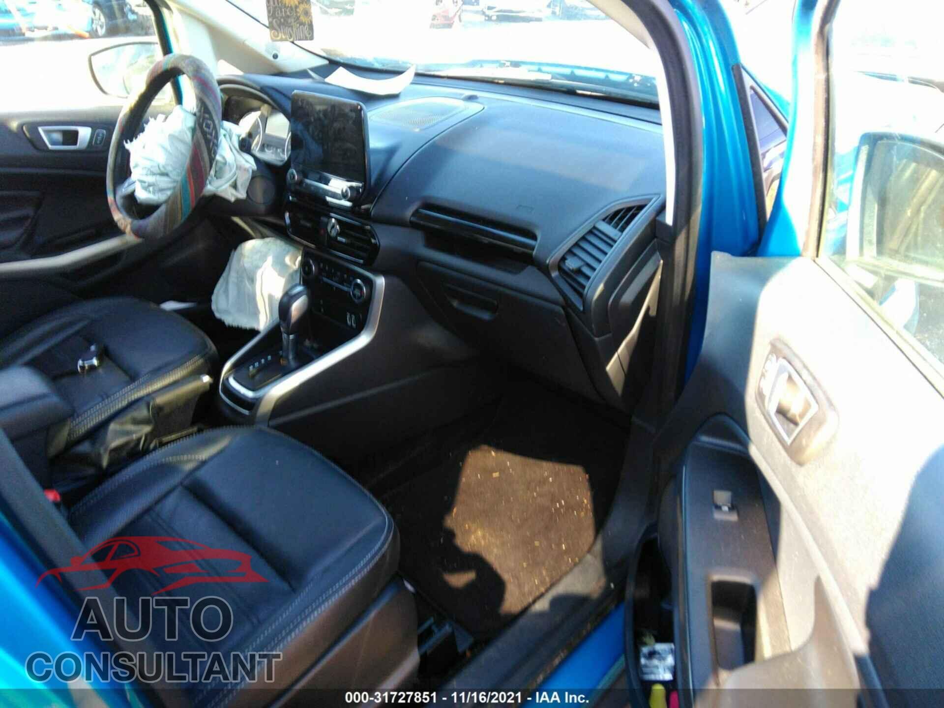 FORD ECOSPORT 2019 - MAJ6S3KL9KC279498