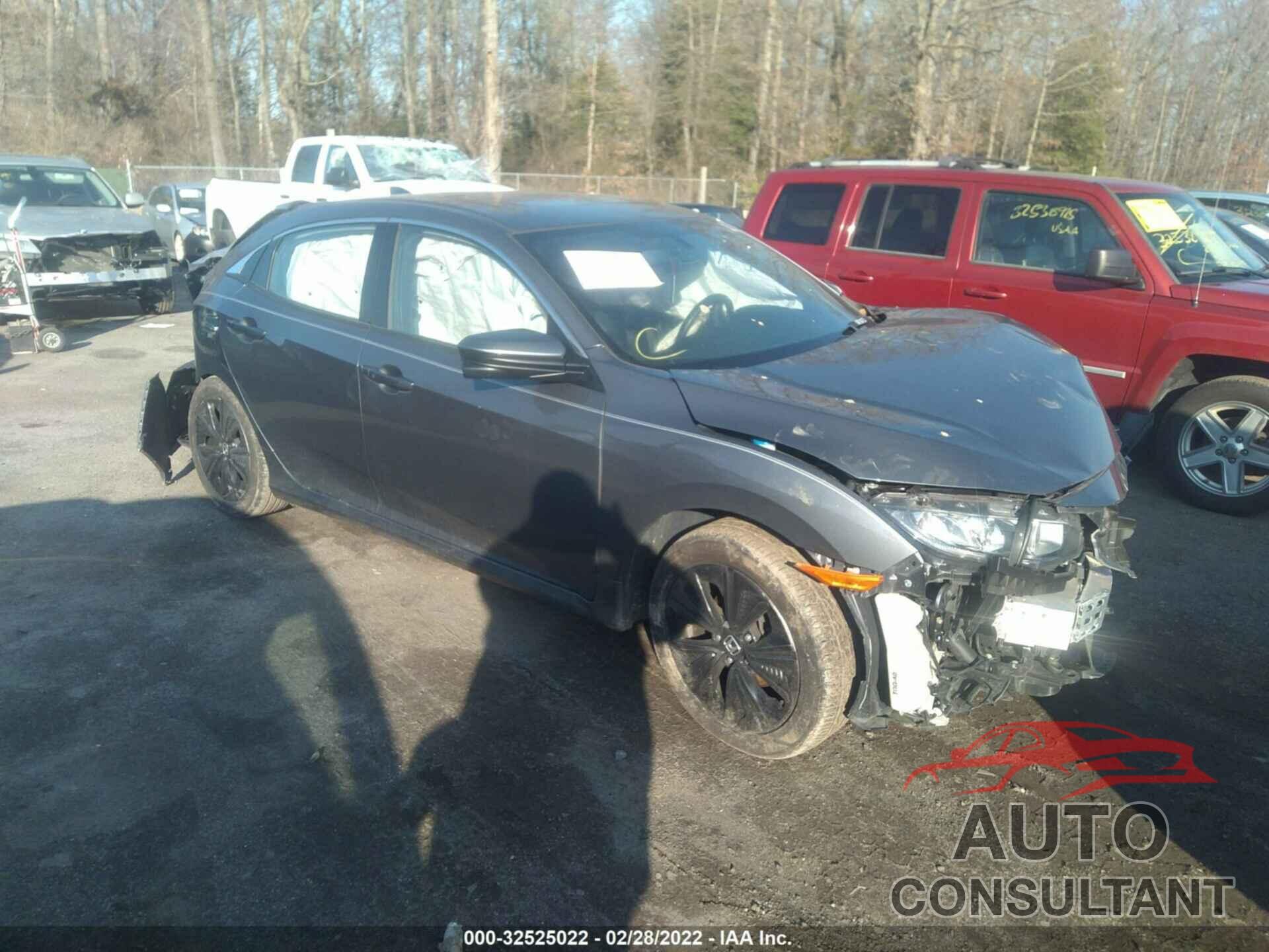 HONDA CIVIC HATCHBACK 2017 - SHHFK7H7XHU419726