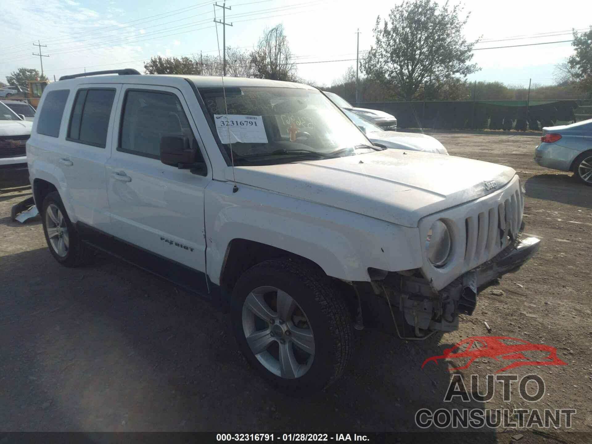 JEEP PATRIOT 2016 - 1C4NJPFB7GD536967