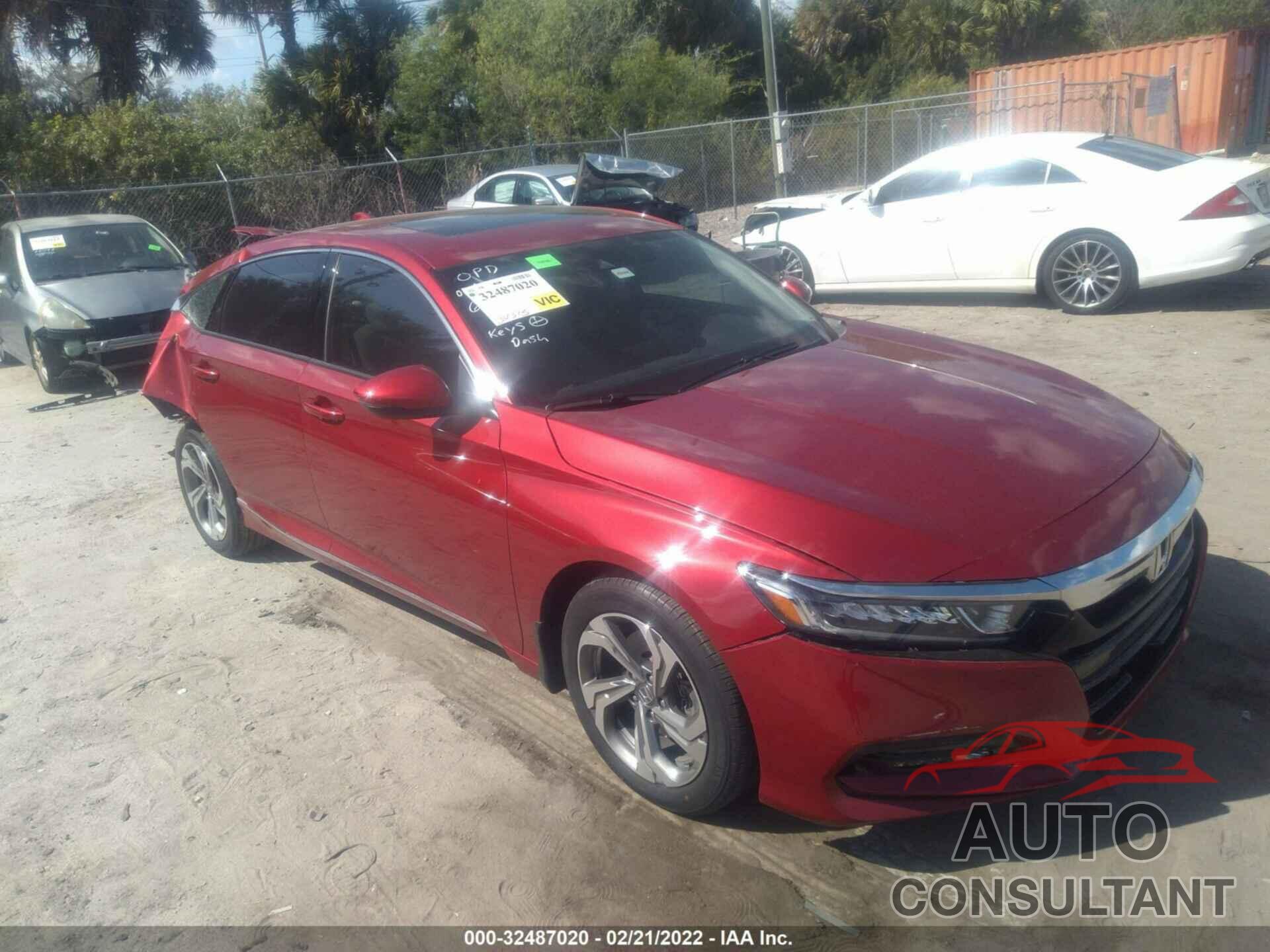 HONDA ACCORD SEDAN 2018 - 1HGCV2F56JA009506