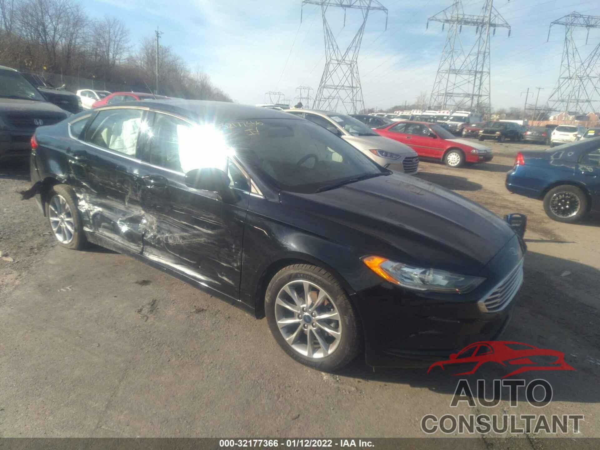 FORD FUSION 2017 - 3FA6P0H71HR391006