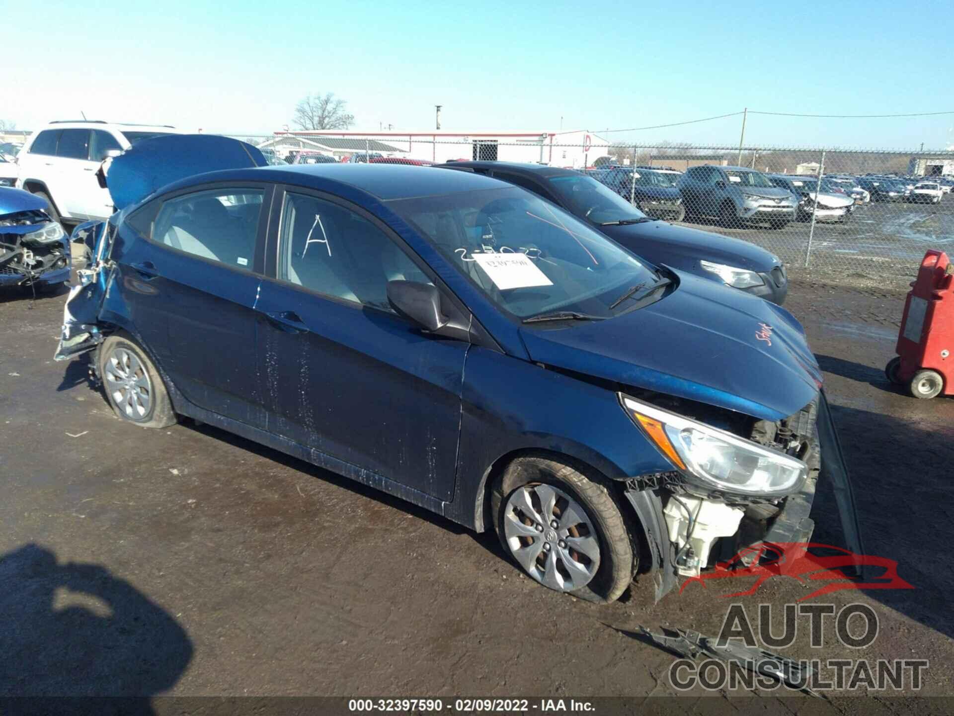 HYUNDAI ACCENT 2017 - KMHCT4AE6HU200936