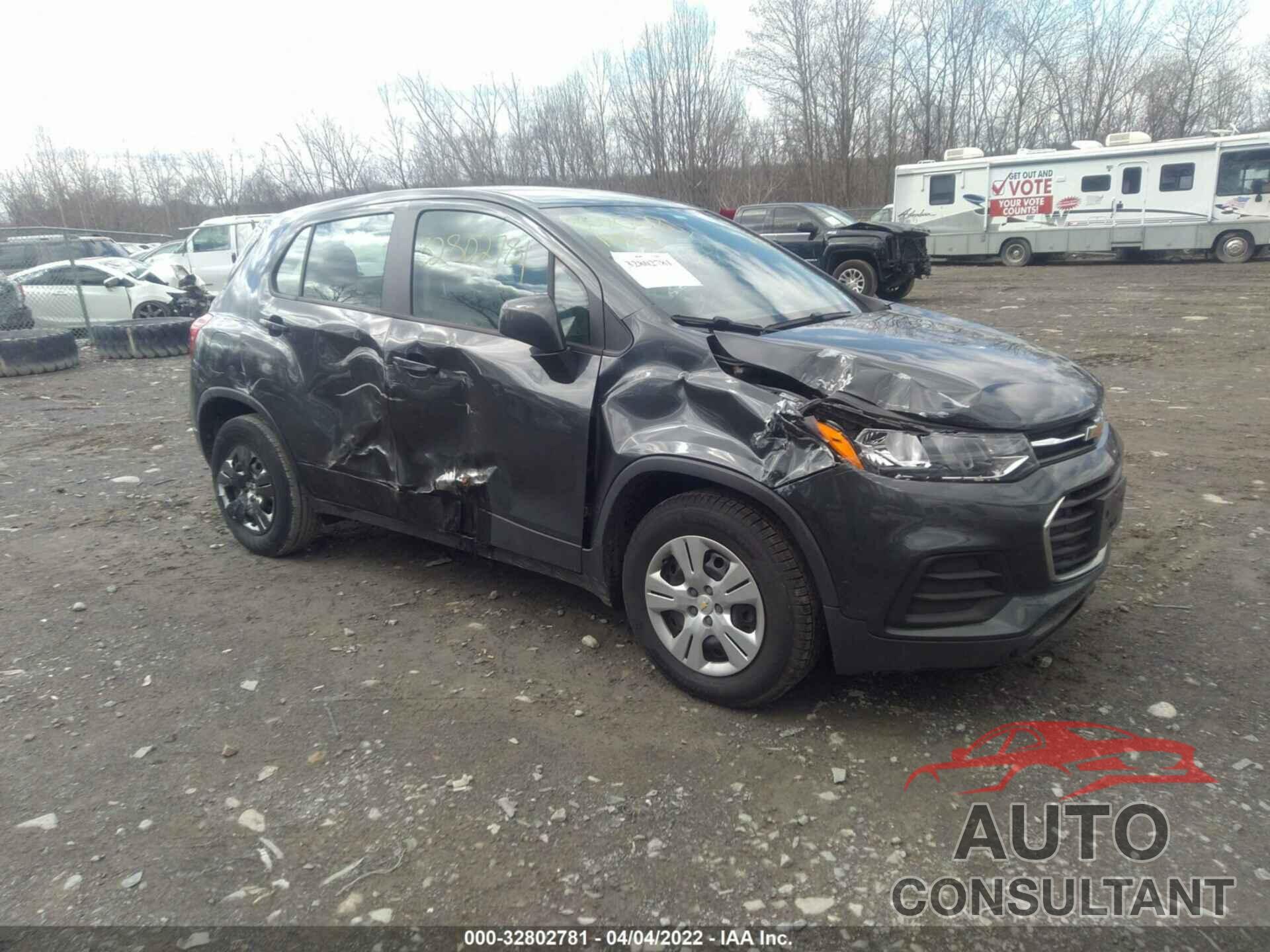 CHEVROLET TRAX 2019 - 3GNCJKSB8KL117004