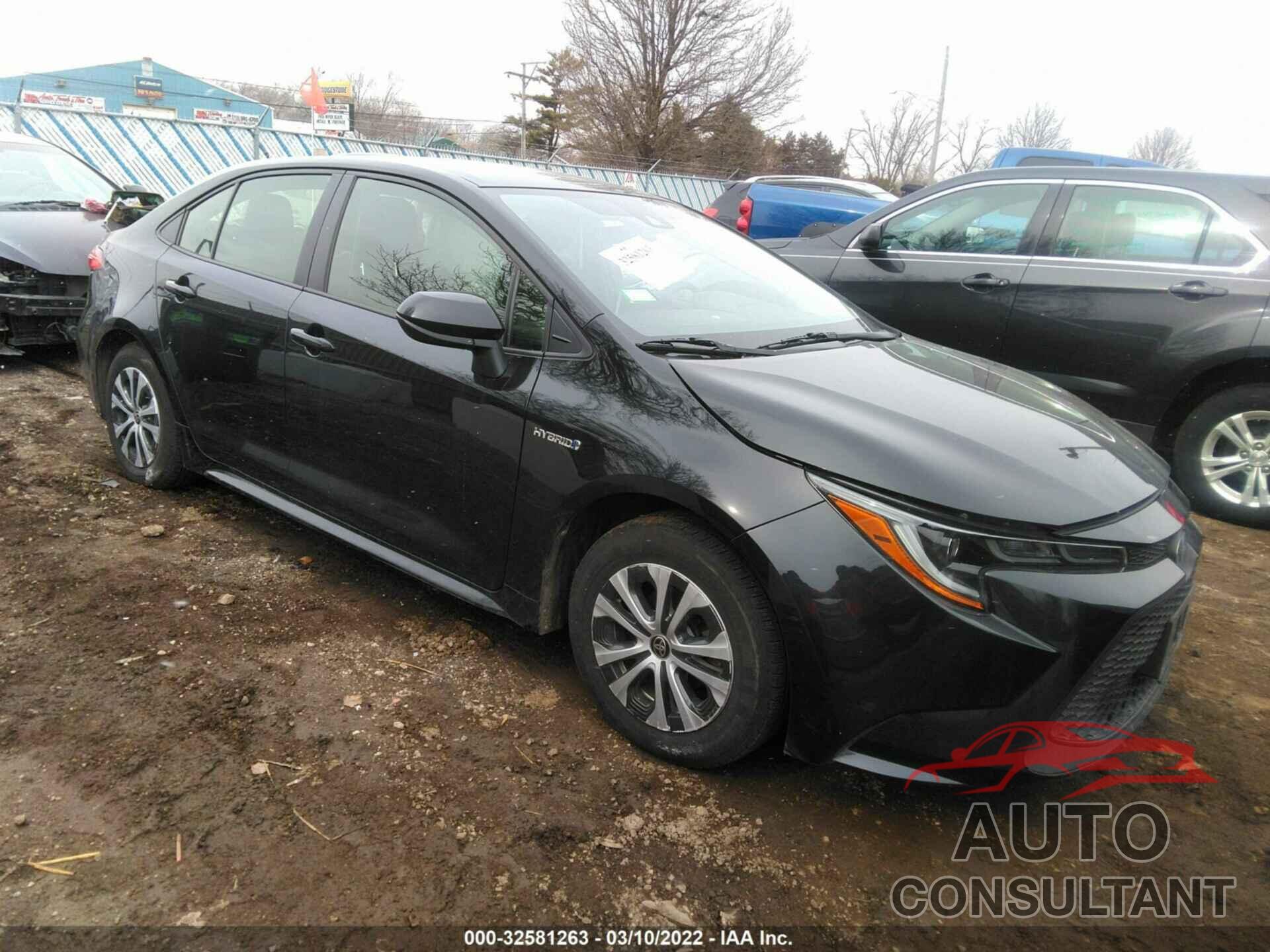 TOYOTA COROLLA 2021 - JTDEAMDE9MJ008811