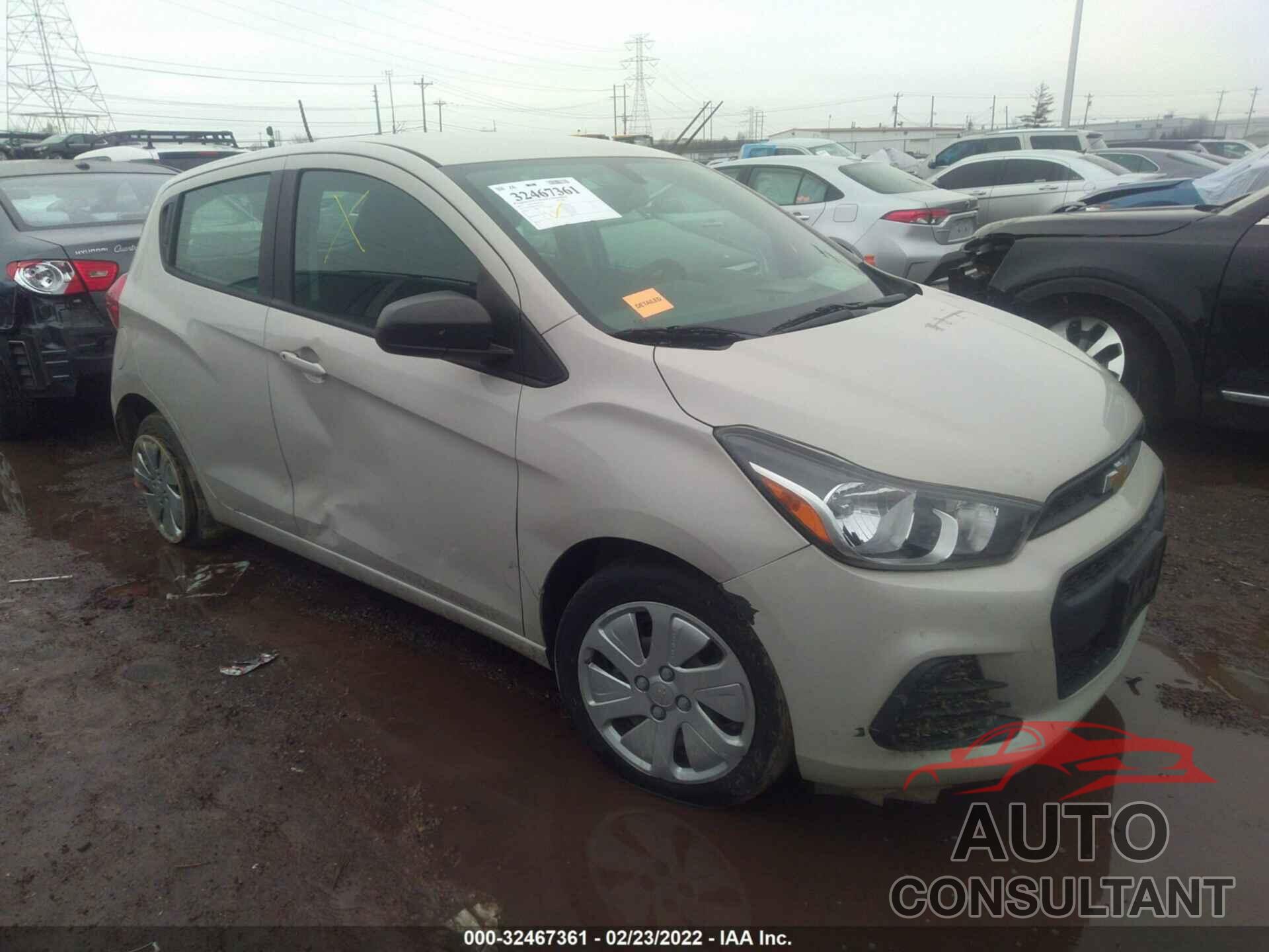 CHEVROLET SPARK 2017 - KL8CB6SA8HC703235