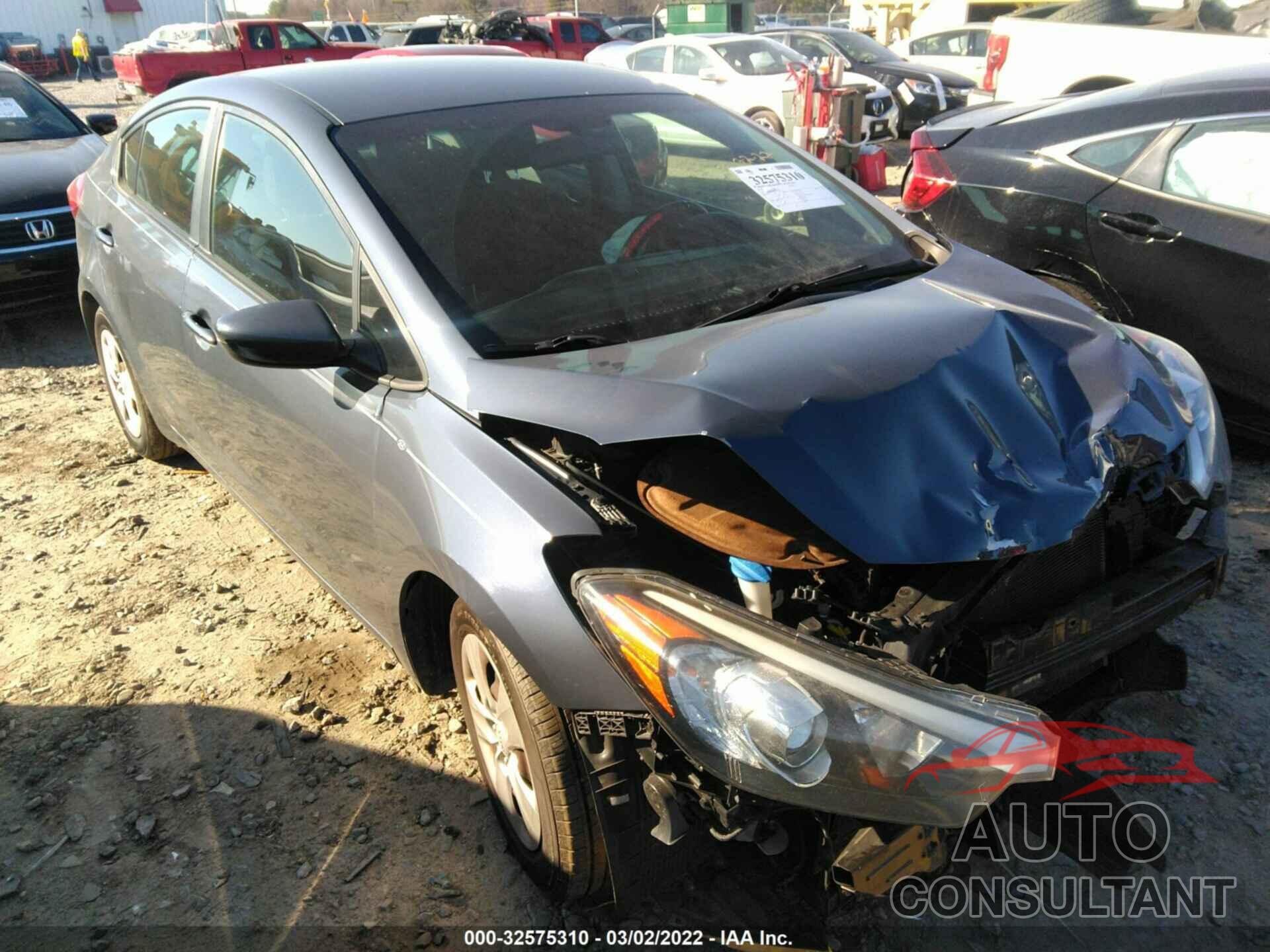 KIA FORTE 2016 - KNAFK4A69G5442297