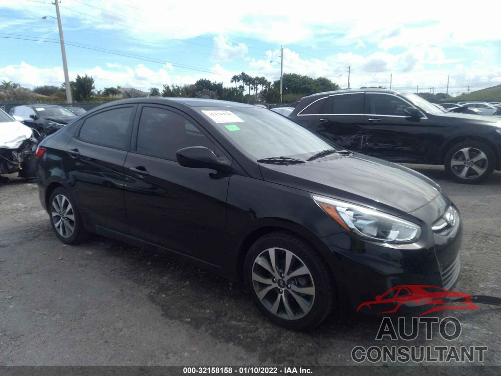 HYUNDAI ACCENT 2017 - KMHCT4AE2HU373692