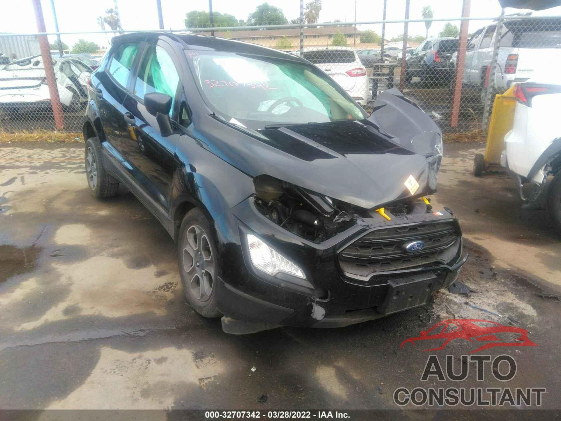 FORD ECOSPORT 2018 - MAJ3P1RE2JC185865