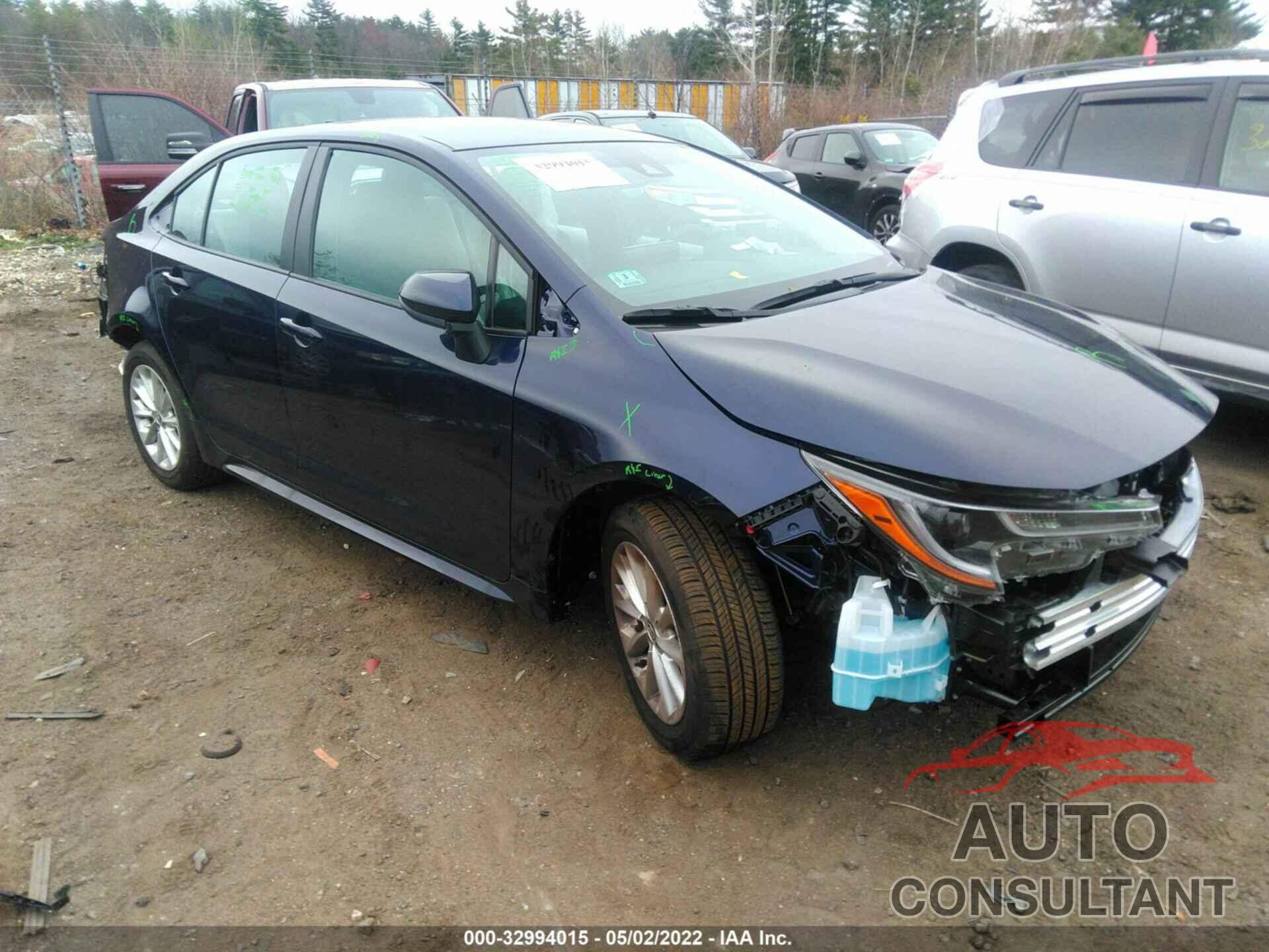 TOYOTA COROLLA 2022 - 5YFVPMAE9NP308185