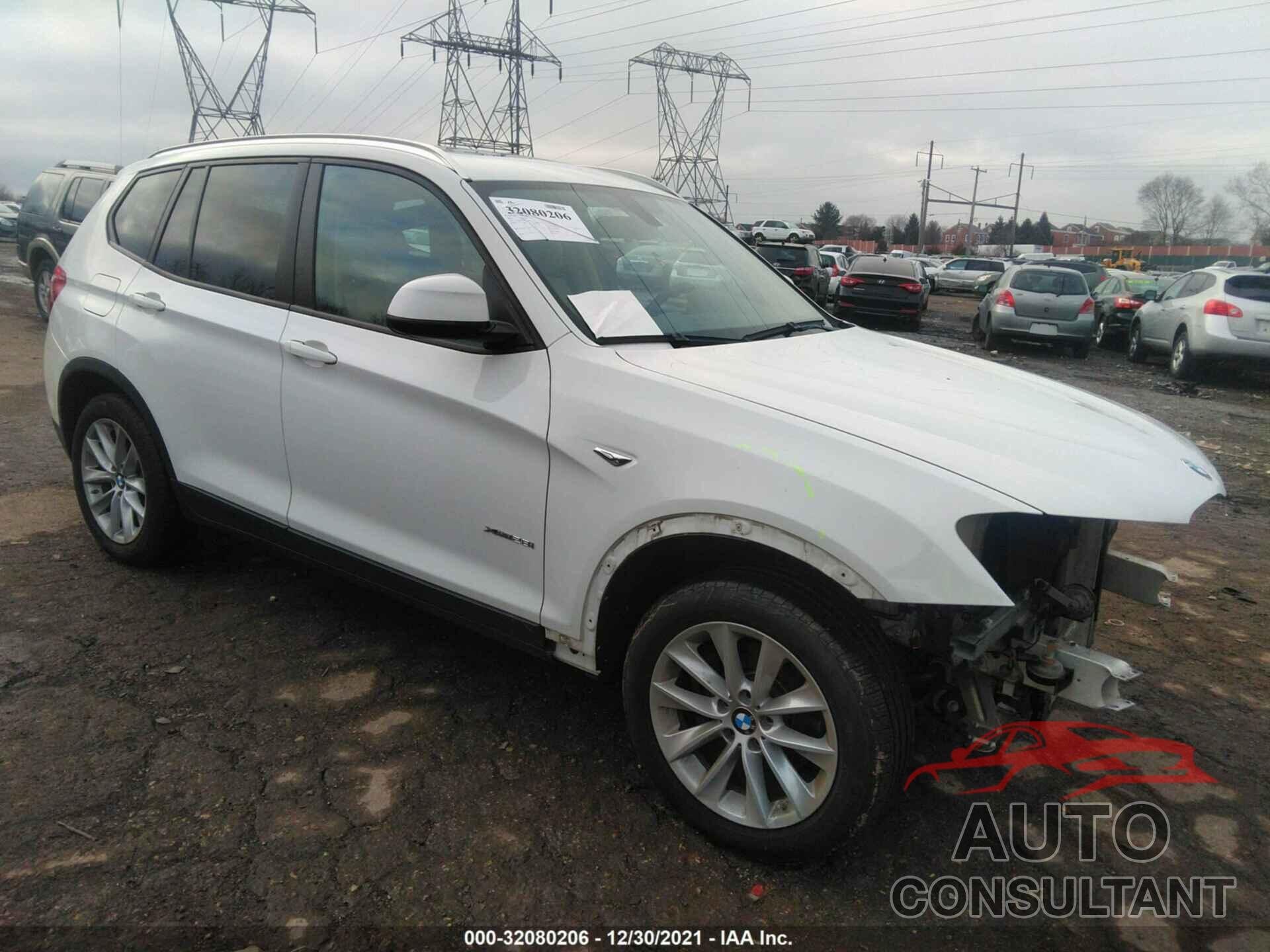 BMW X3 2016 - 5UXWX9C59G0D88794