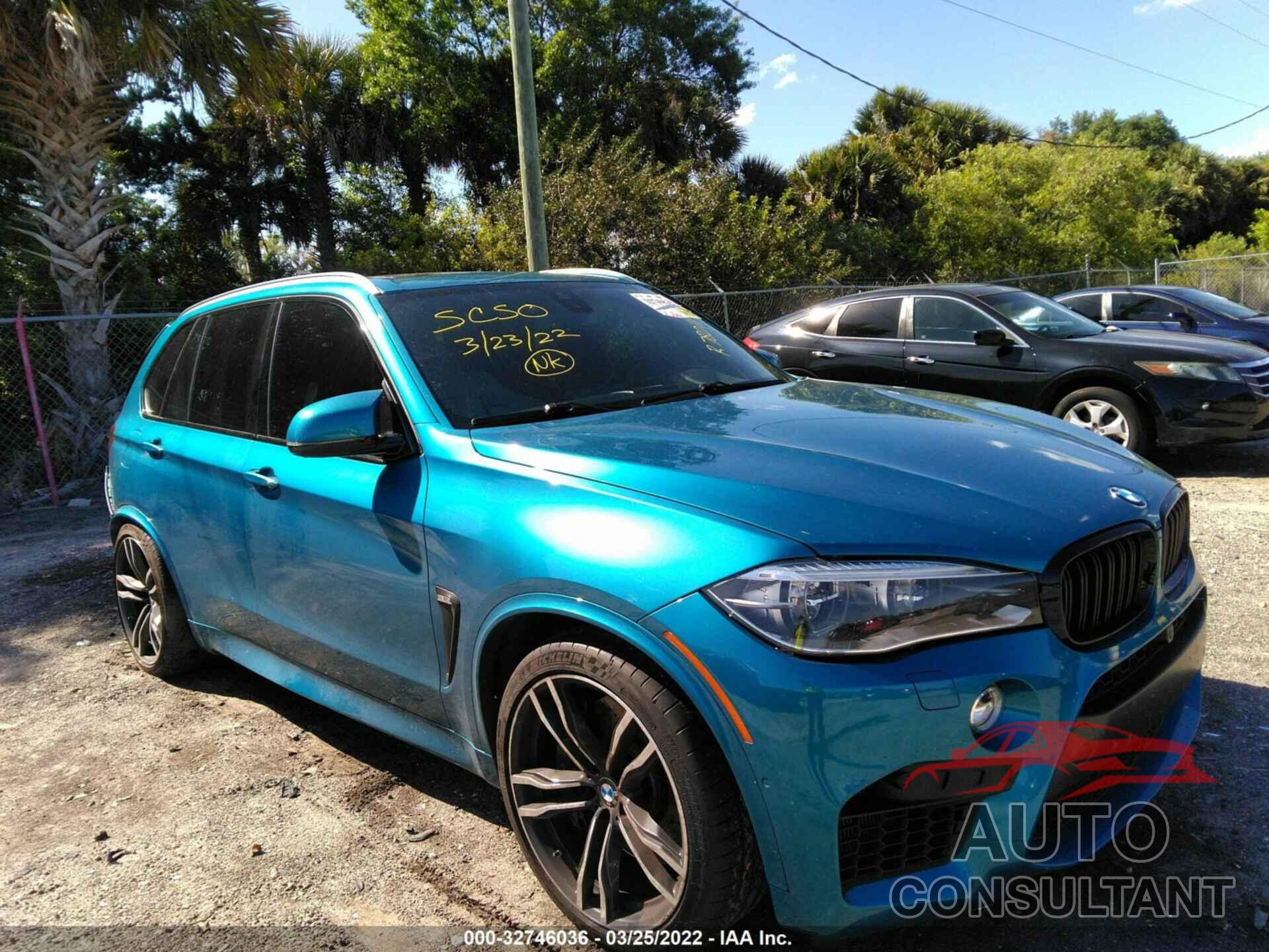 BMW X5 M 2016 - 5YMKT6C50G0R78011