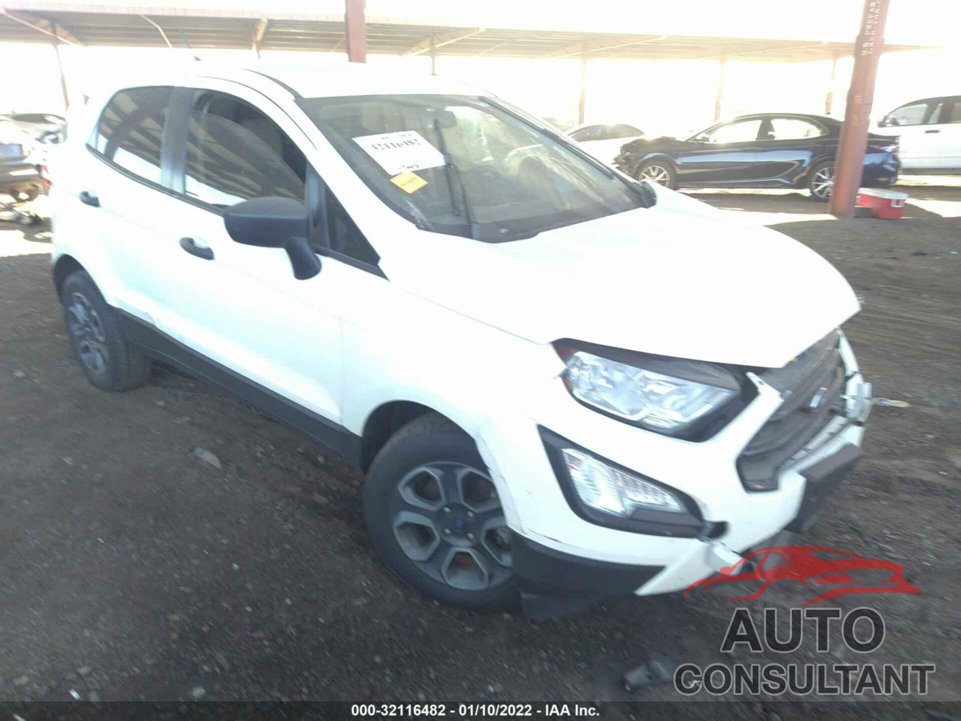 FORD ECOSPORT 2020 - MAJ3S2FE3LC318015