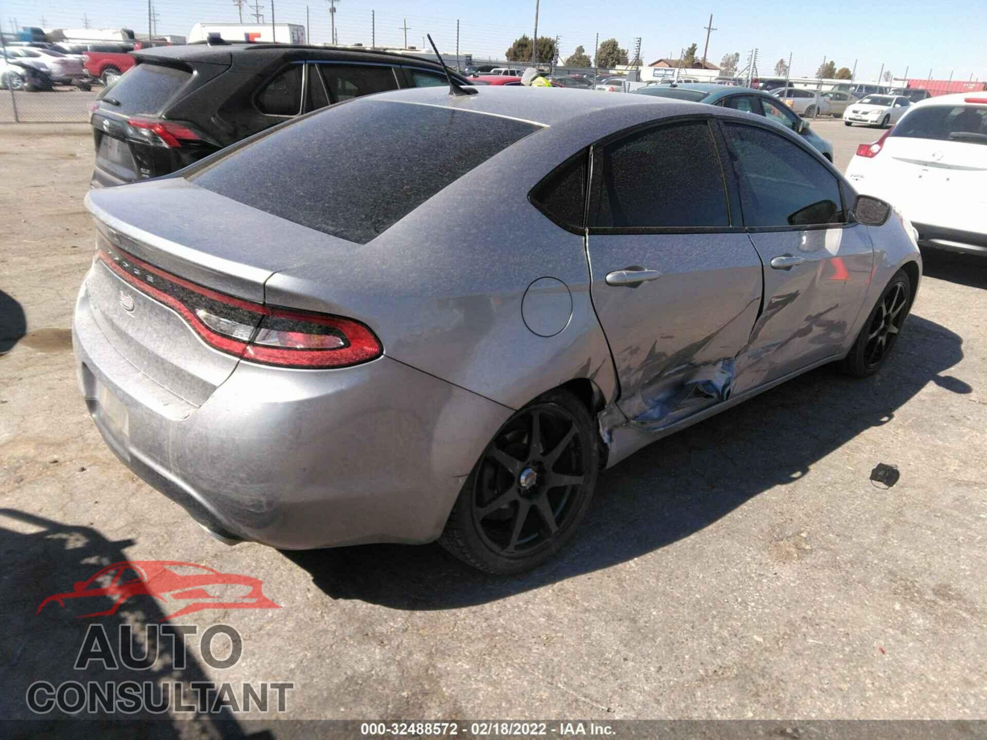 DODGE DART 2016 - 1C3CDFBB3GD701870