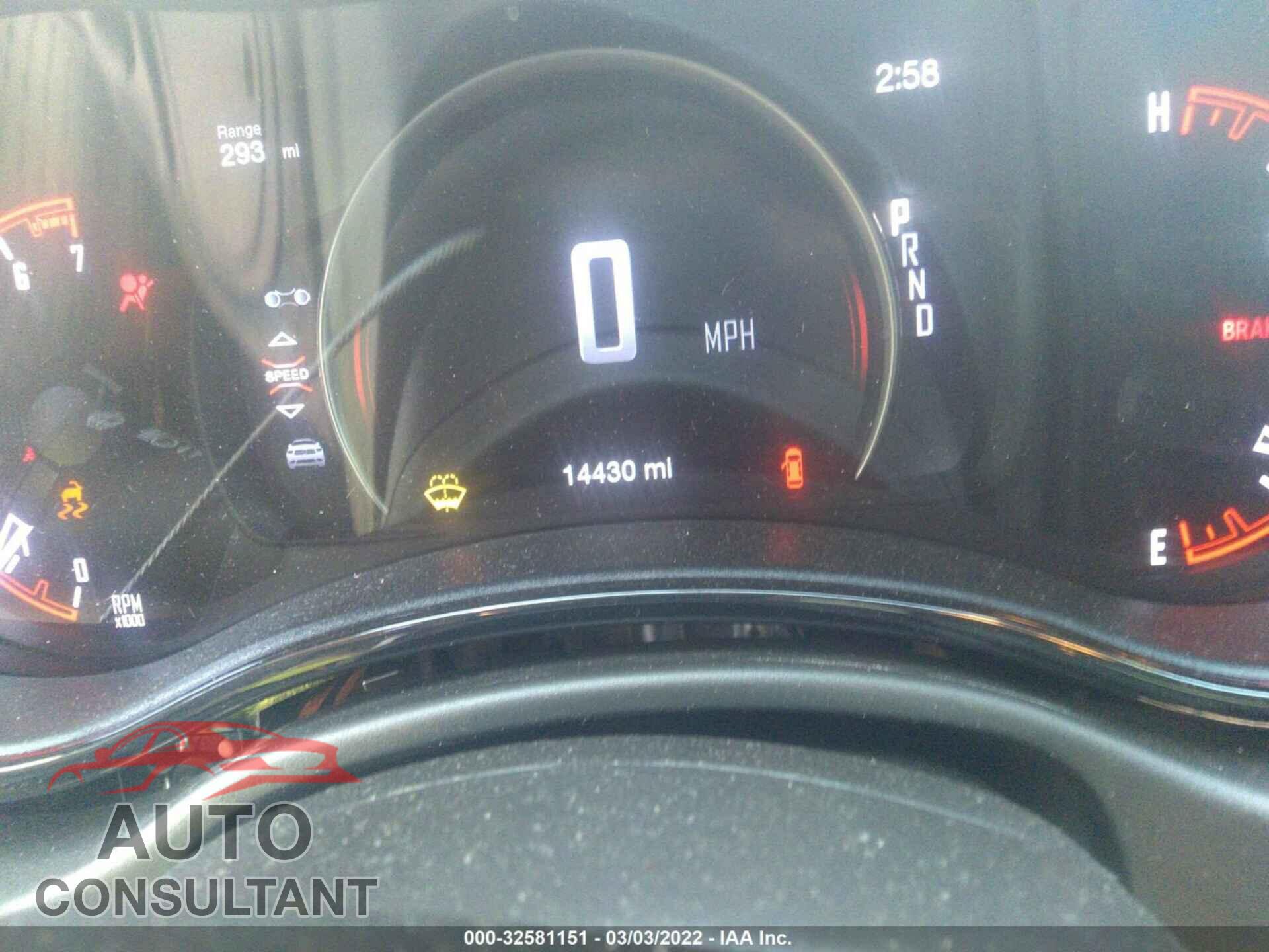 DODGE DURANGO 2021 - 1C4RDHAG2MC761395