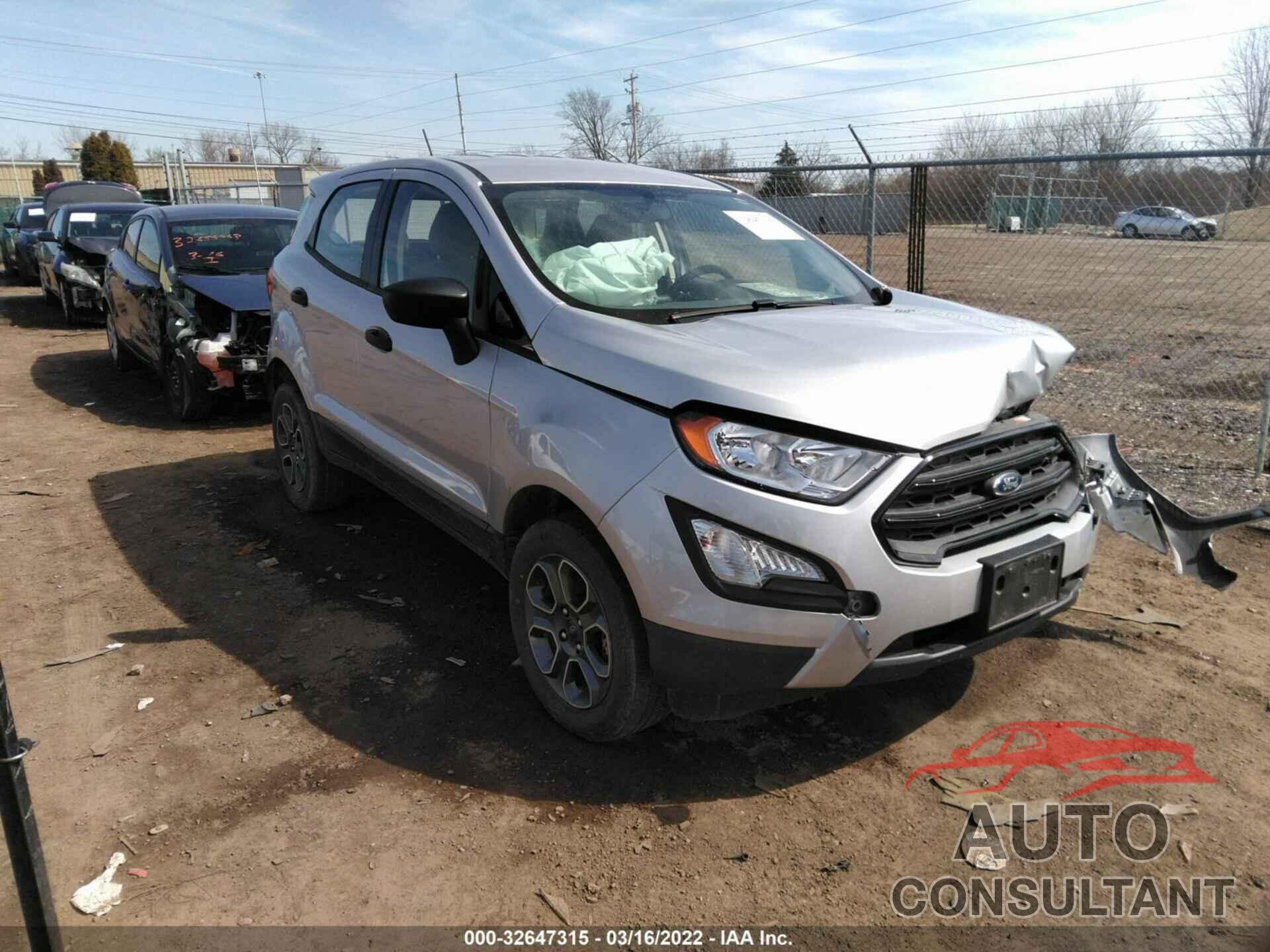 FORD ECOSPORT 2019 - MAJ6S3FL2KC299585