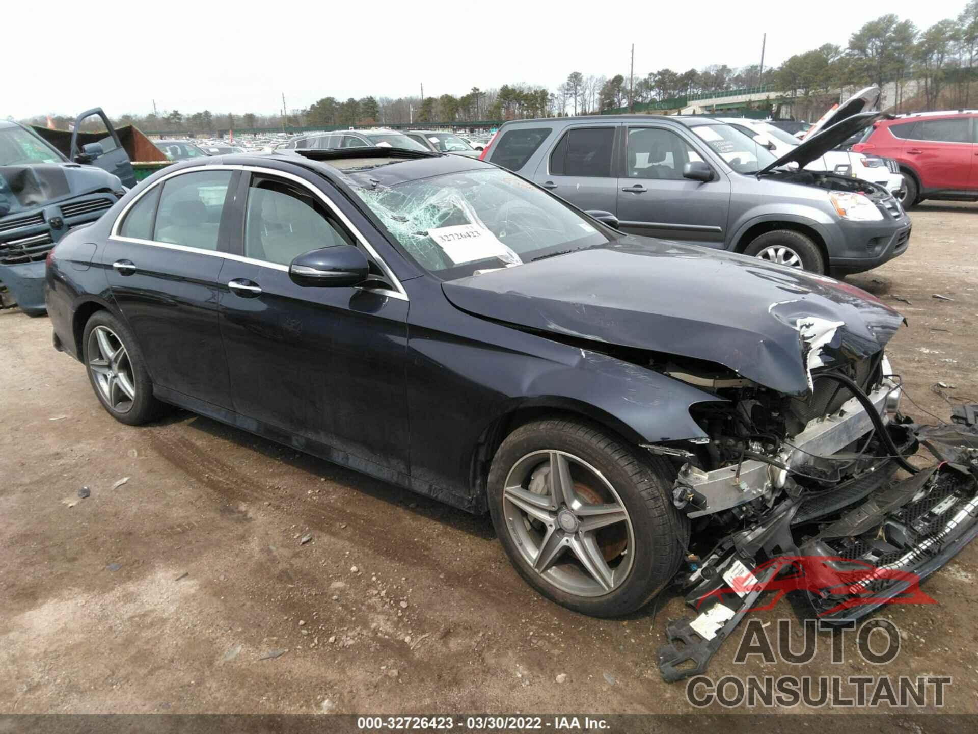MERCEDES-BENZ E-CLASS 2017 - WDDZF4KB5HA156803