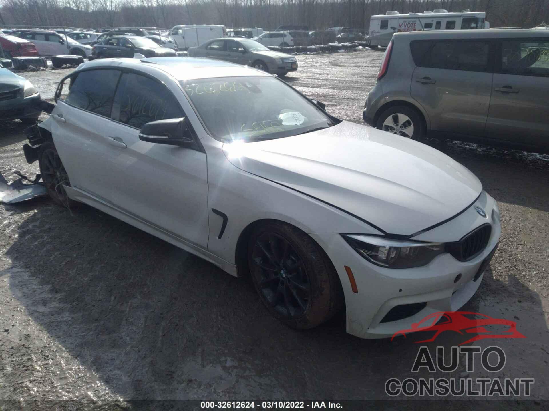 BMW 4 SERIES 2018 - WBA4J7C57JBH14311