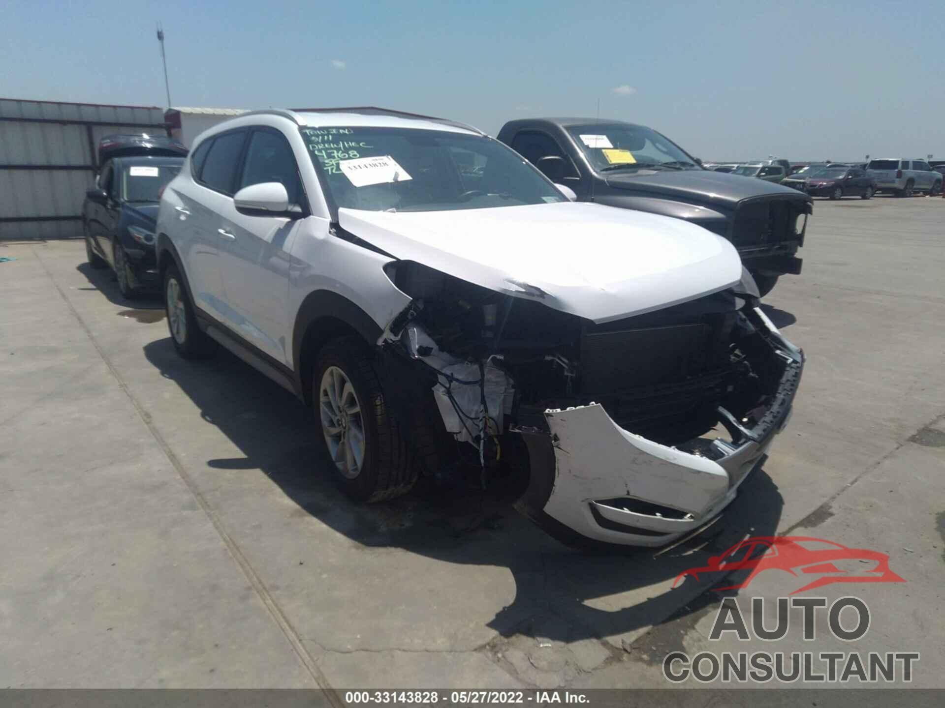 HYUNDAI TUCSON 2018 - KM8J3CA44JU820019