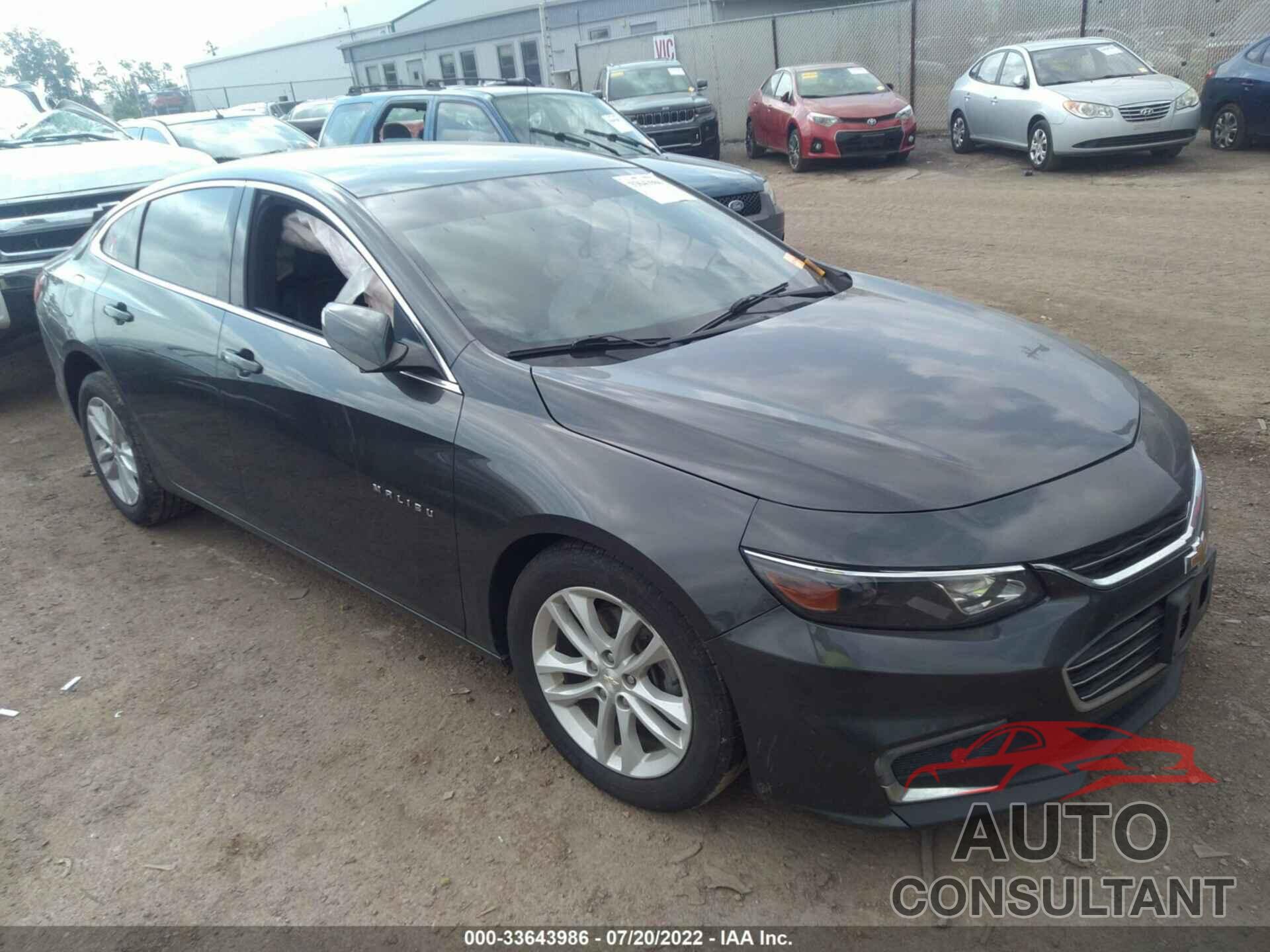 CHEVROLET MALIBU 2016 - 1G1ZE5ST7GF214917