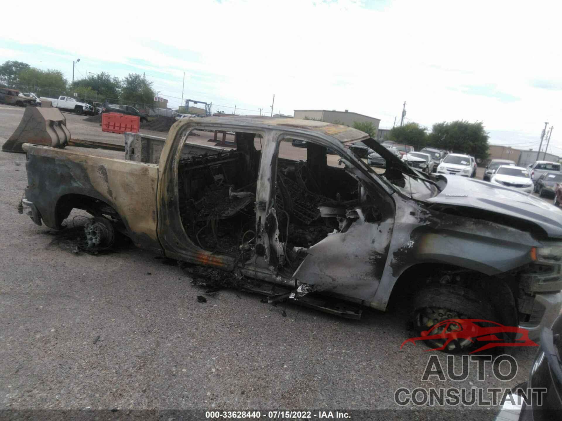 CHEVROLET SILVERADO 1500 2020 - 3GCPWEET0LG421259