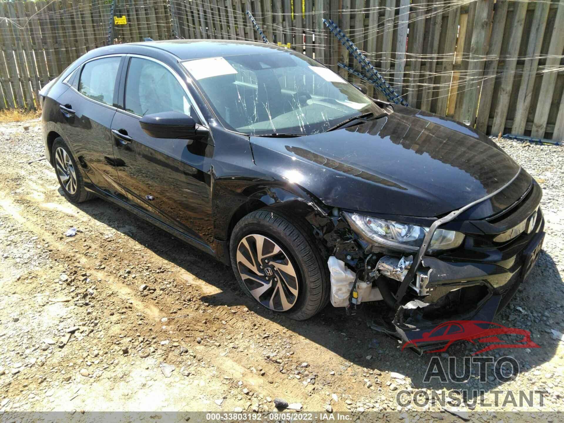 HONDA CIVIC HATCHBACK 2019 - SHHFK7H32KU413004