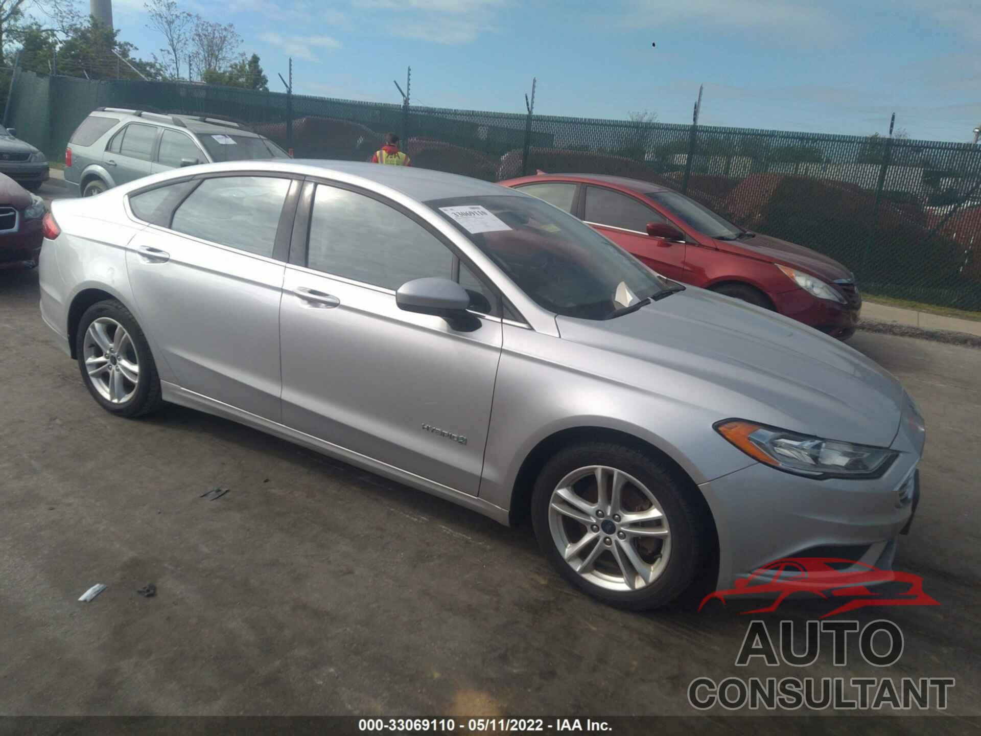 FORD FUSION HYBRID 2018 - 3FA6P0UU9JR122205