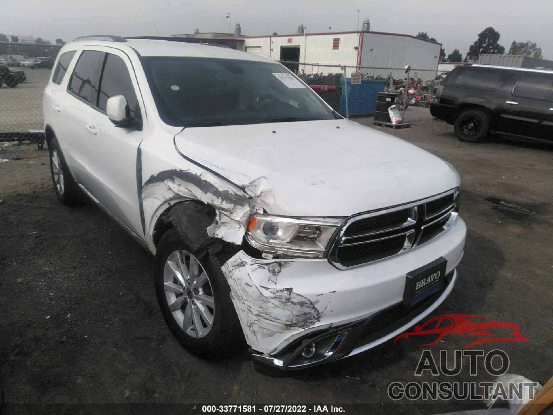 DODGE DURANGO 2020 - 1C4RDHAG8LC129757