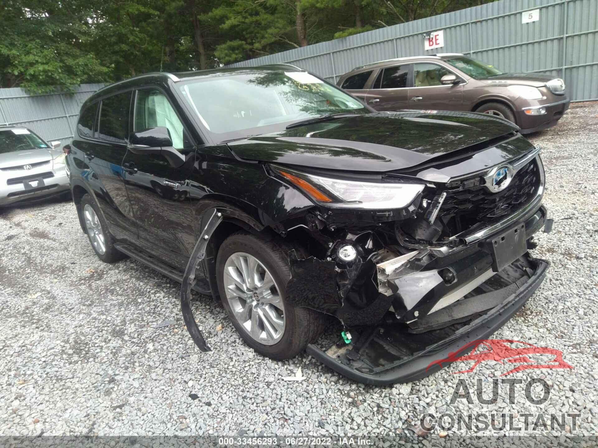 TOYOTA HIGHLANDER 2021 - 5TDXBRCH0MS522659